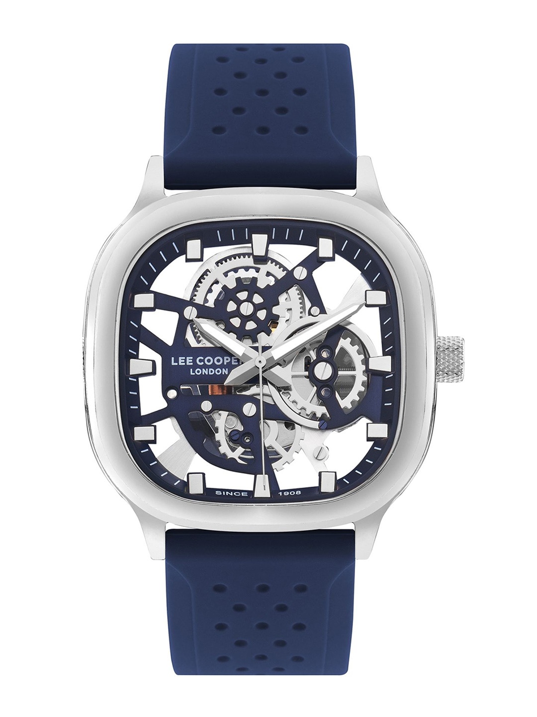 

Lee Cooper Men Skeleton Dial & Straps Digital Watch LC07973.399, Blue
