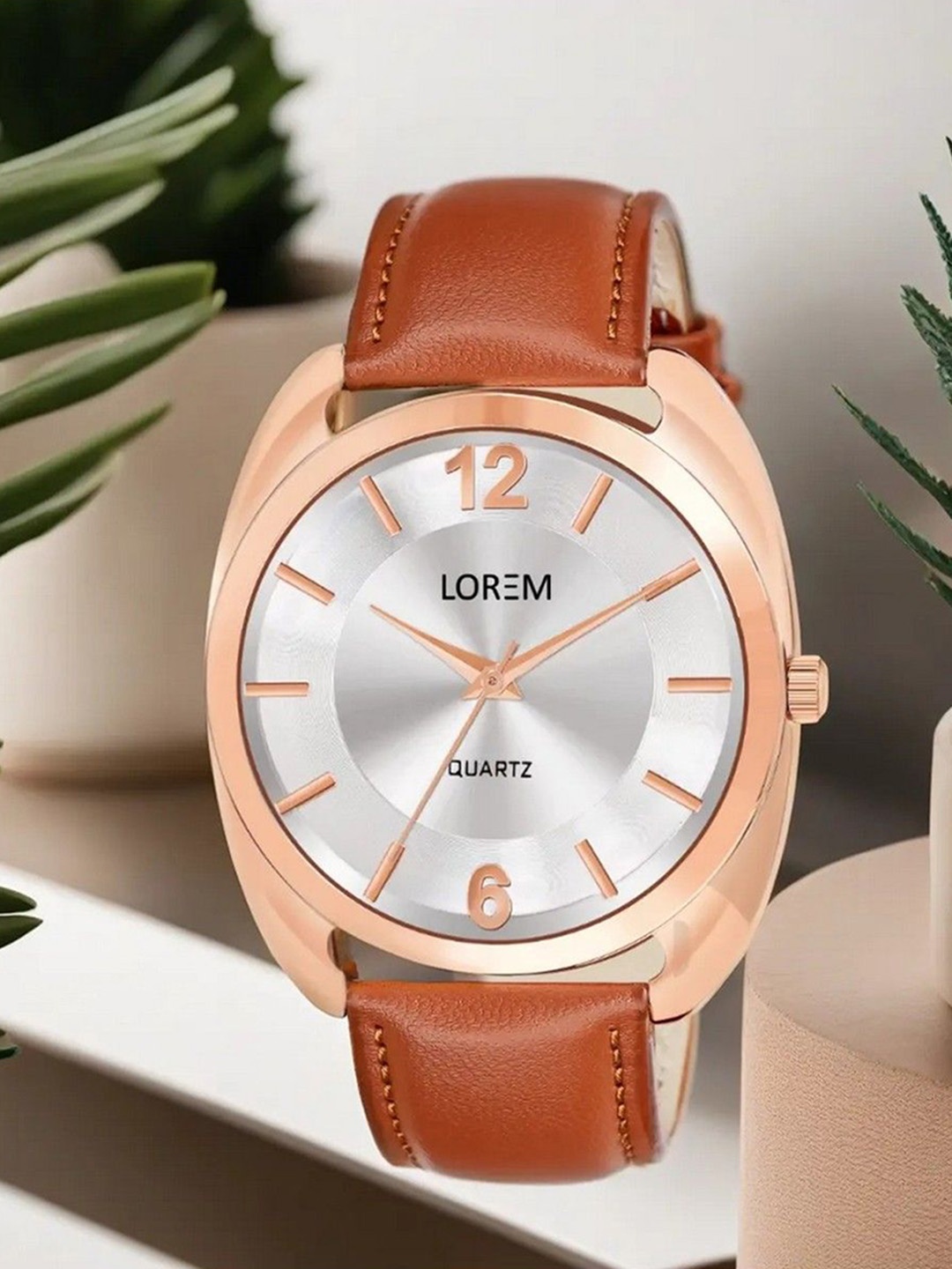 

LOREM Men Dial & Straps Analogue Watch LR78-A, Silver