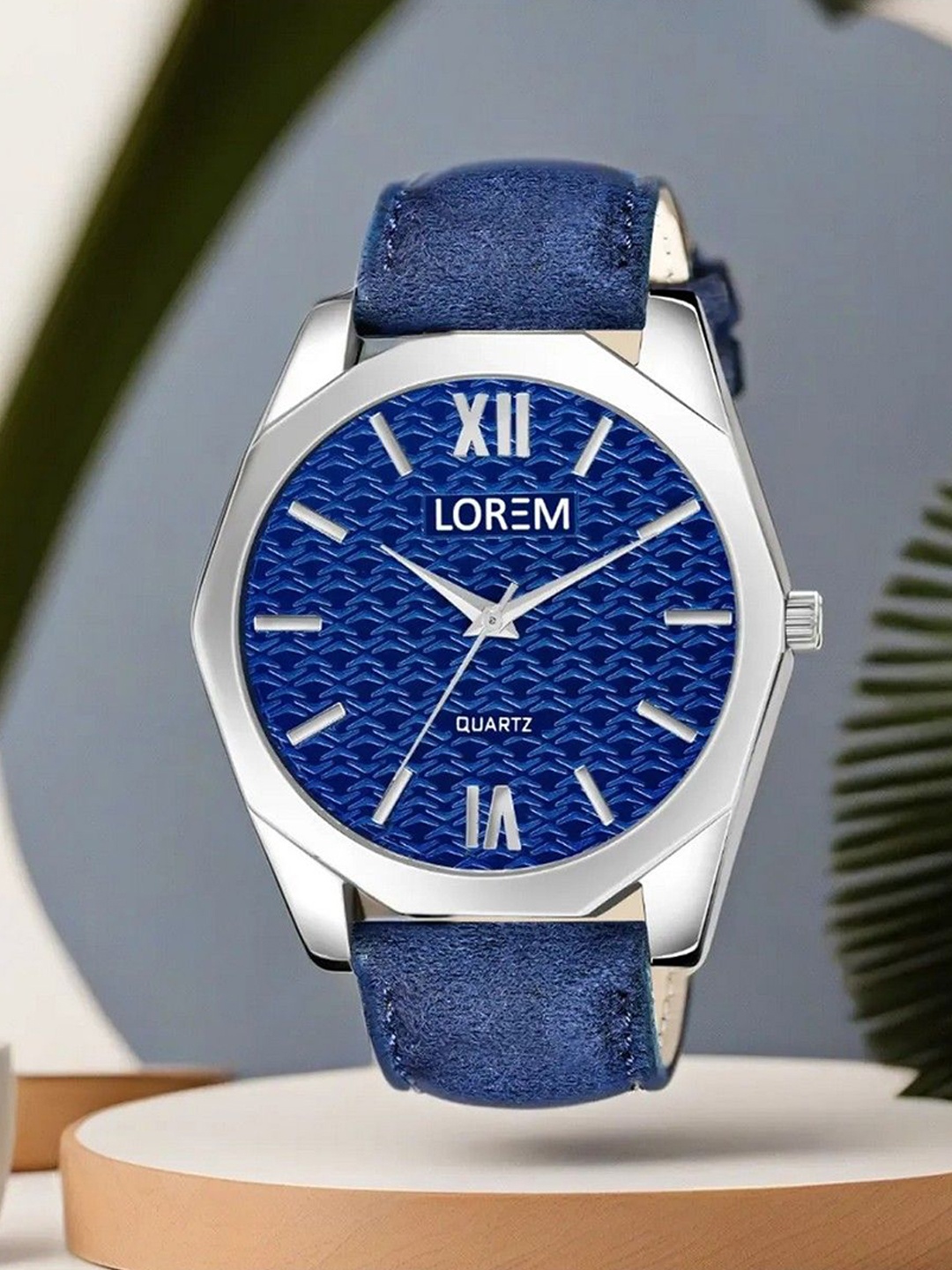

LOREM Men Dial & Straps Analogue Watch LR86-B, Blue