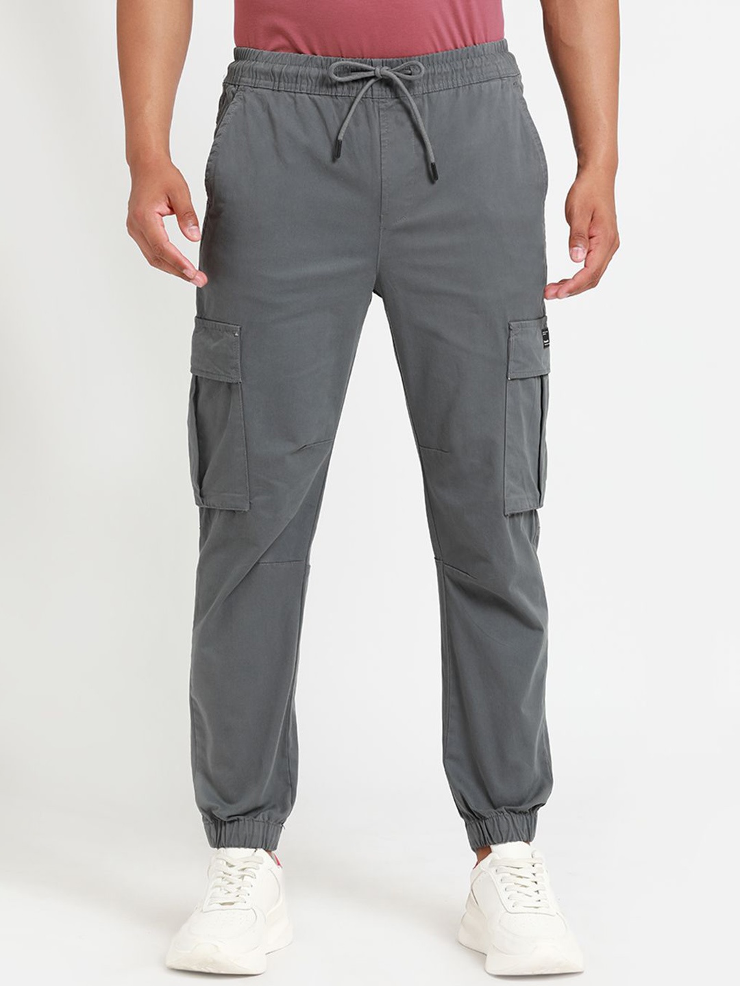 

Banana Club Men Relaxed Joggers Trousers, Grey