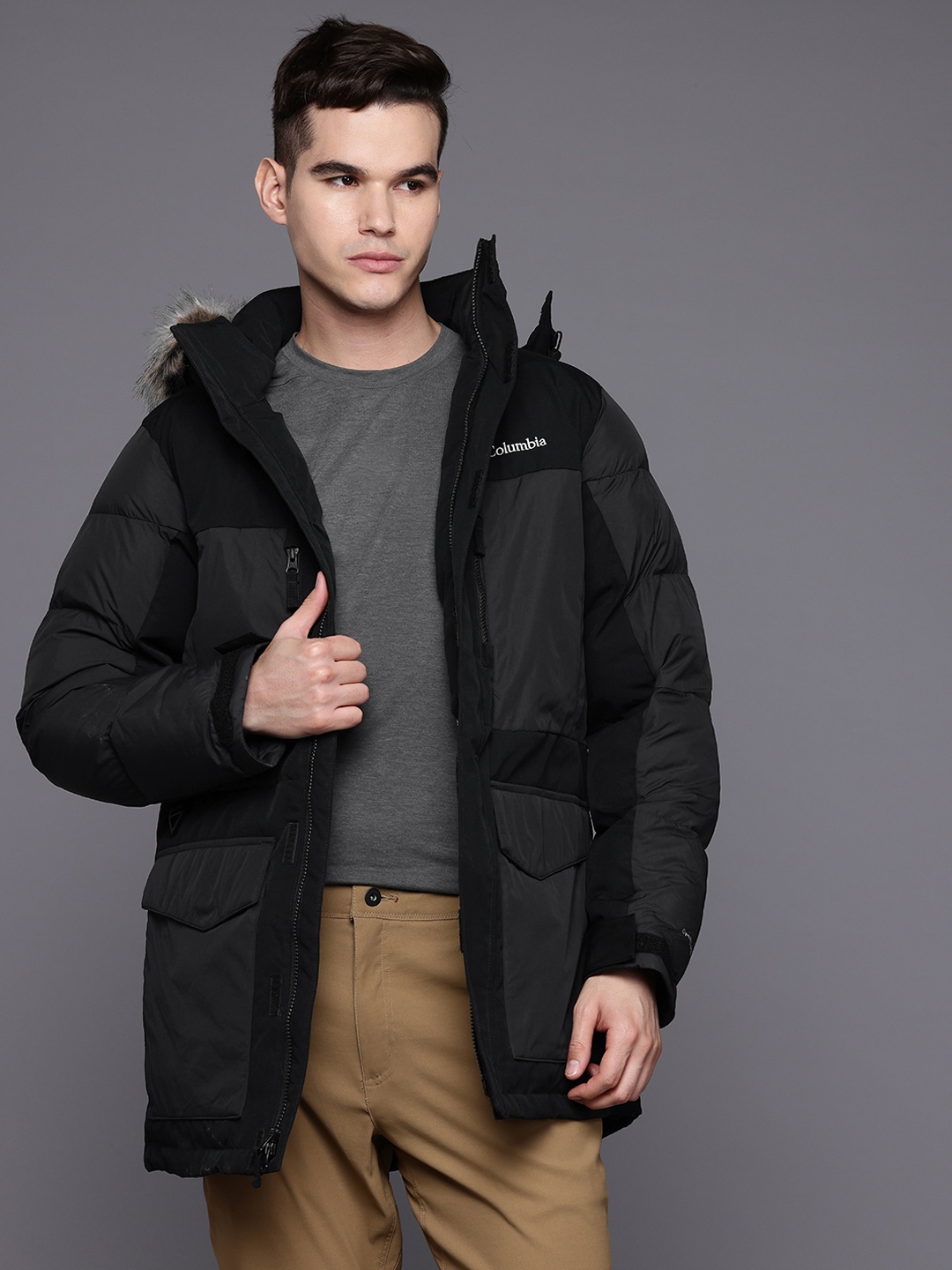 

Columbia Marquam Peak Fusion II Omni-Heat Parka Jacket, Black