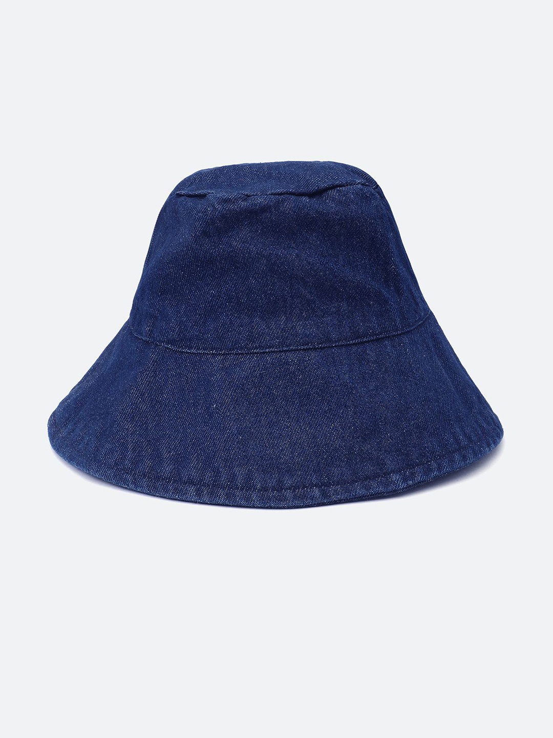 

Oxolloxo Women Solid Cotton Bucket Hat, Navy blue
