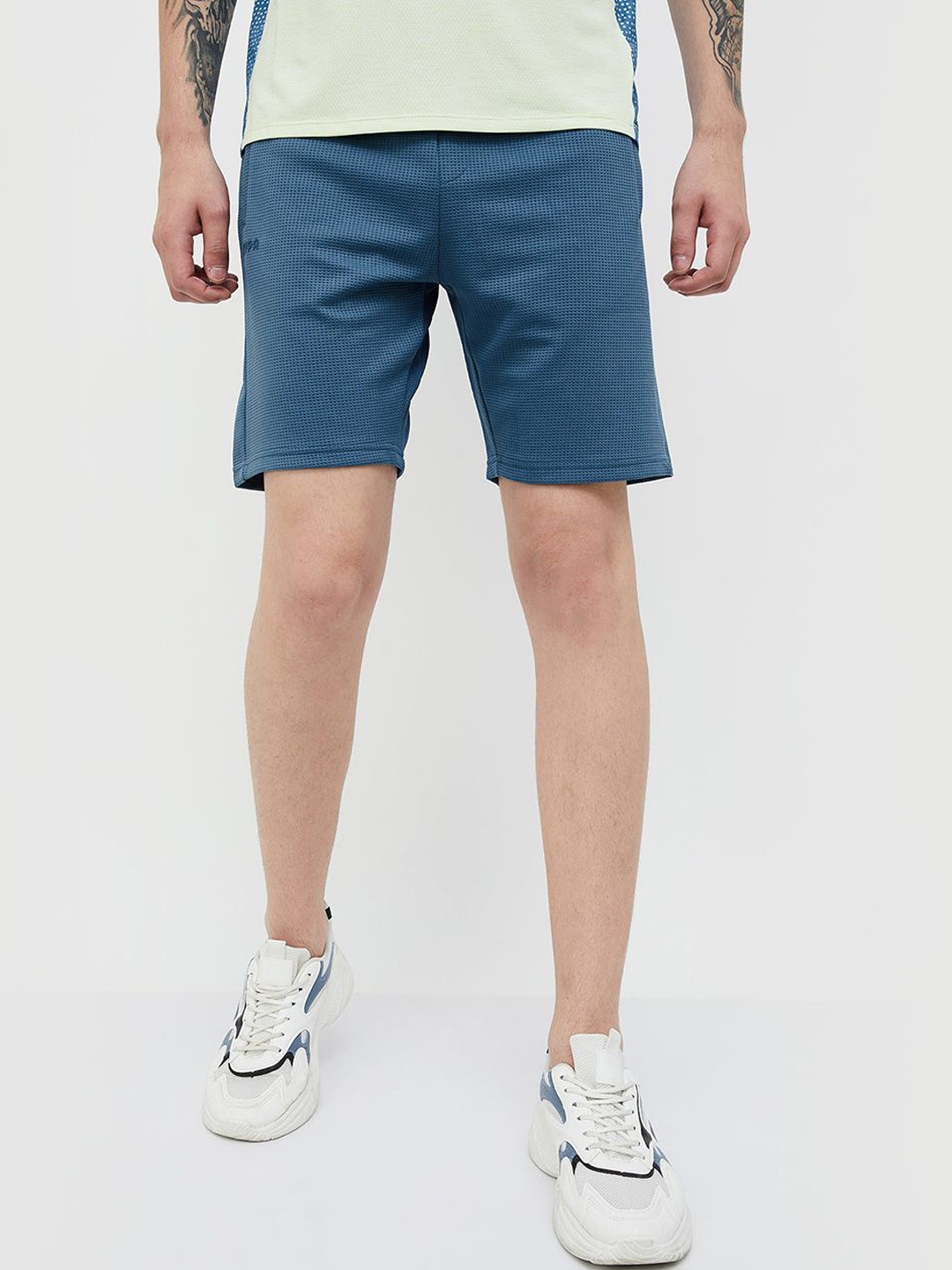 

Kappa Men Hydroway Mid-Rise Shorts, Teal