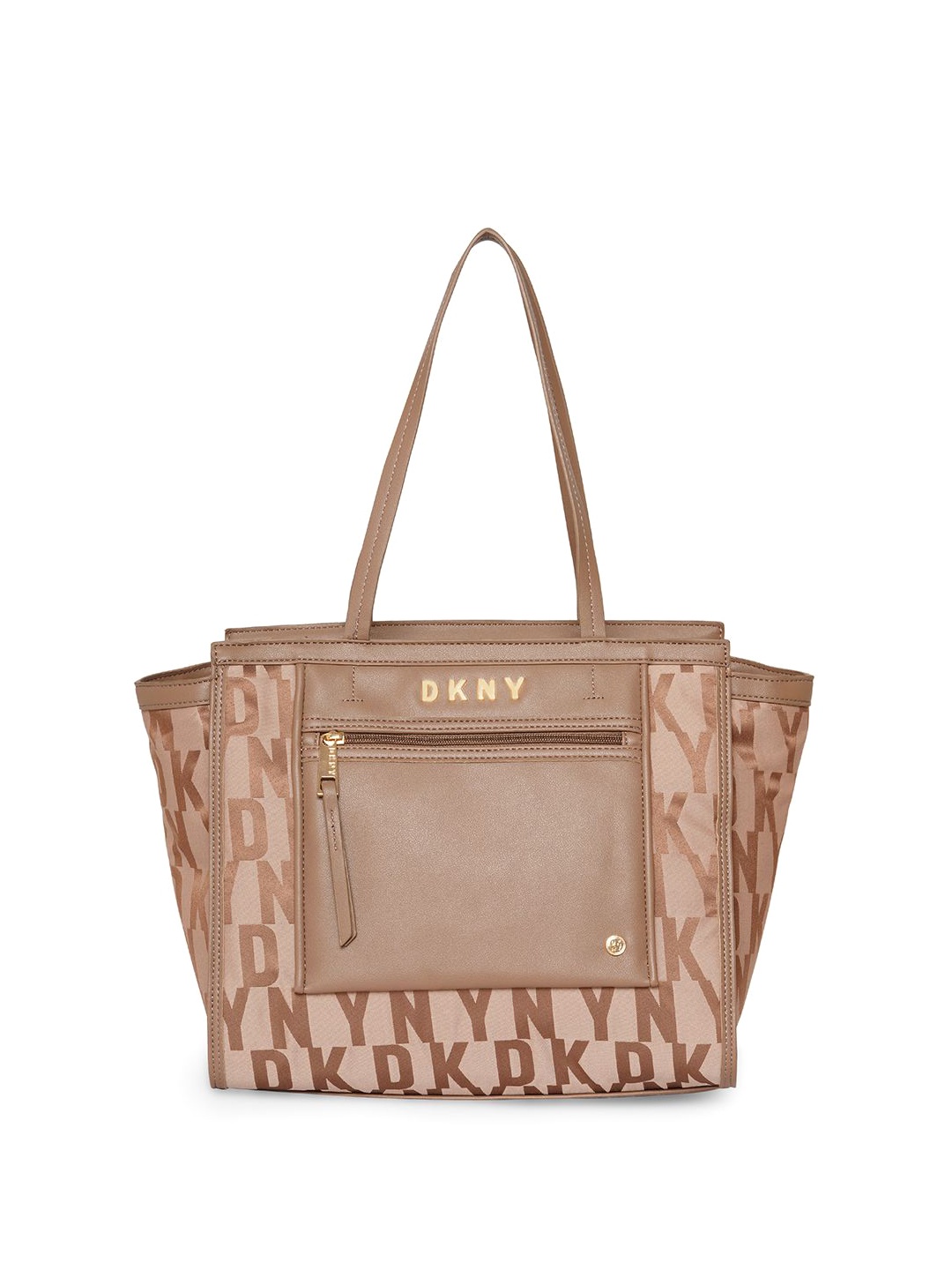 

DKNY Iconic Range Taupe Soft One Size Tote Bag, Brown