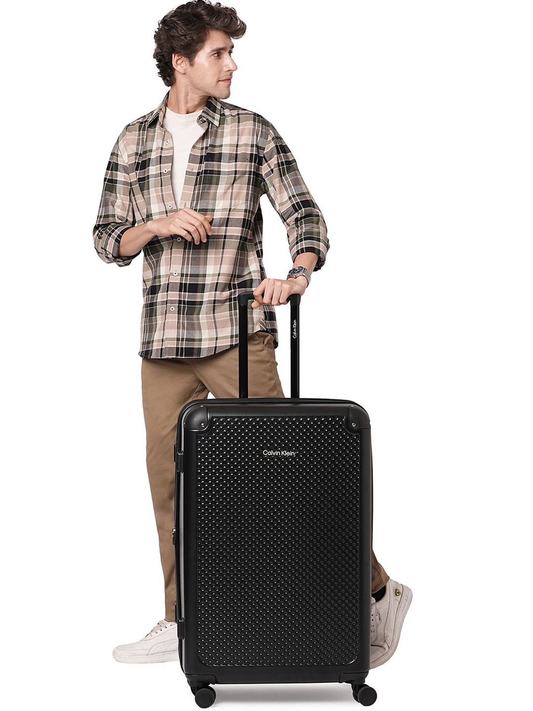 

Calvin Klein Check -In Black Hard 28" Large Luggage