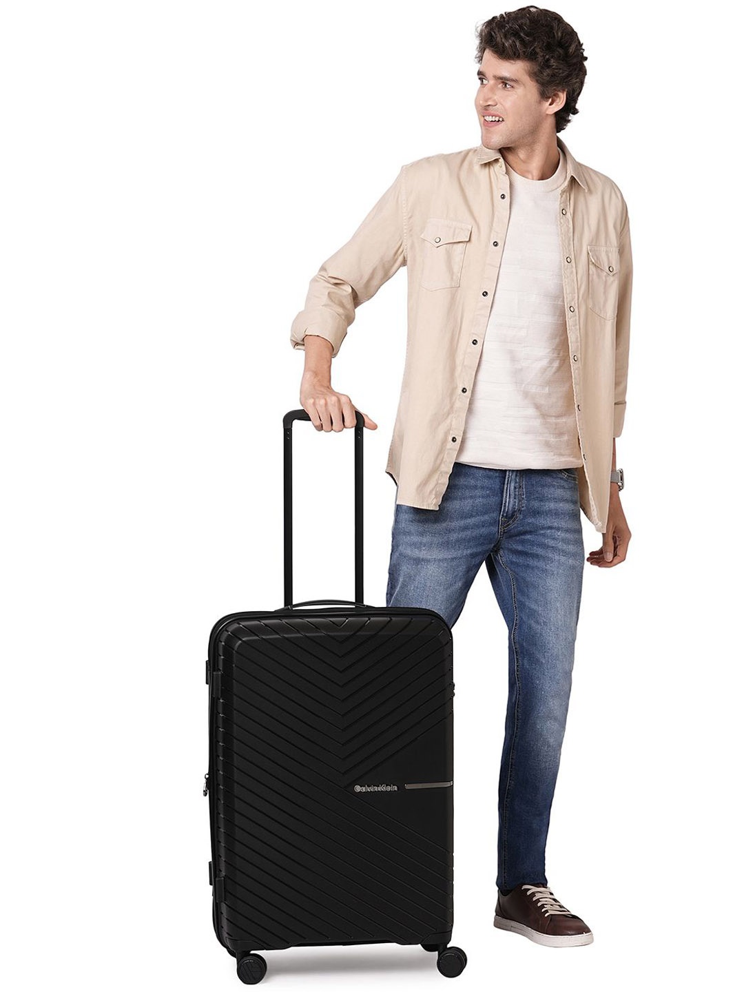 

Calvin Klein SUSTAIN 2.0 Range Black 24" Medium Hard Trolley Bag