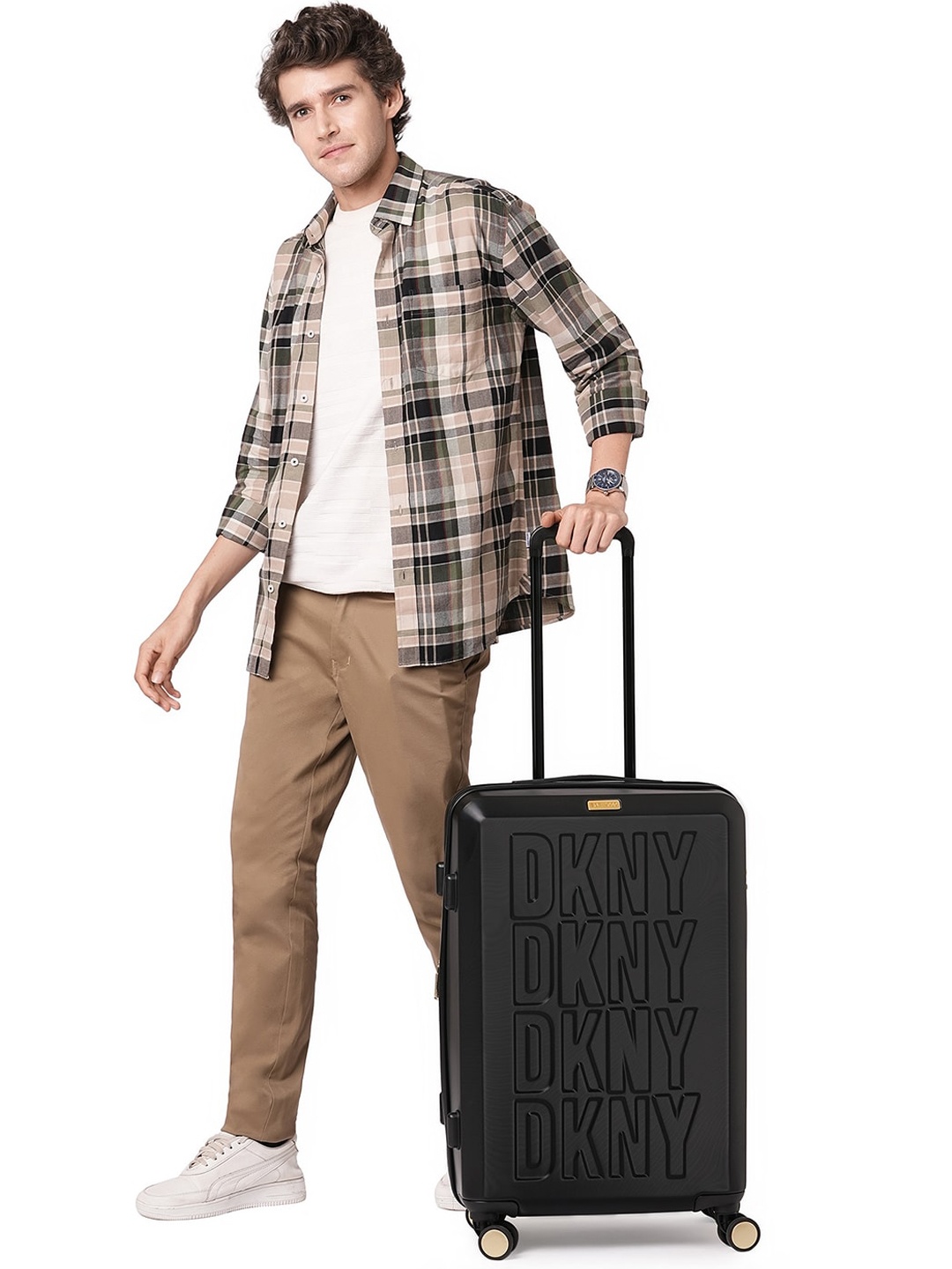 

DKNY Echo Range Black Hard 24" Medium Luggage