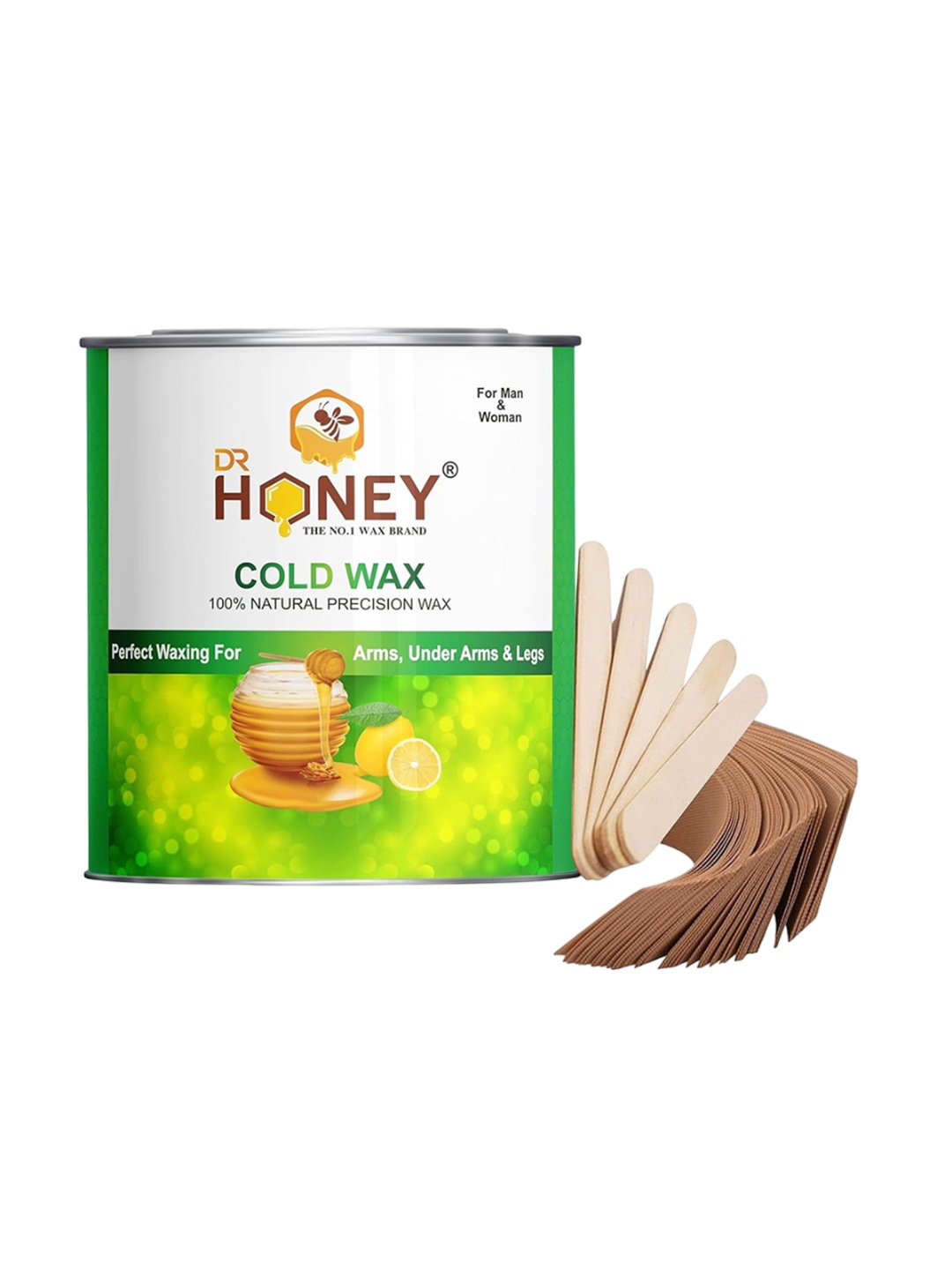 

DR HONEY Cold Wax - 450gm, Brown