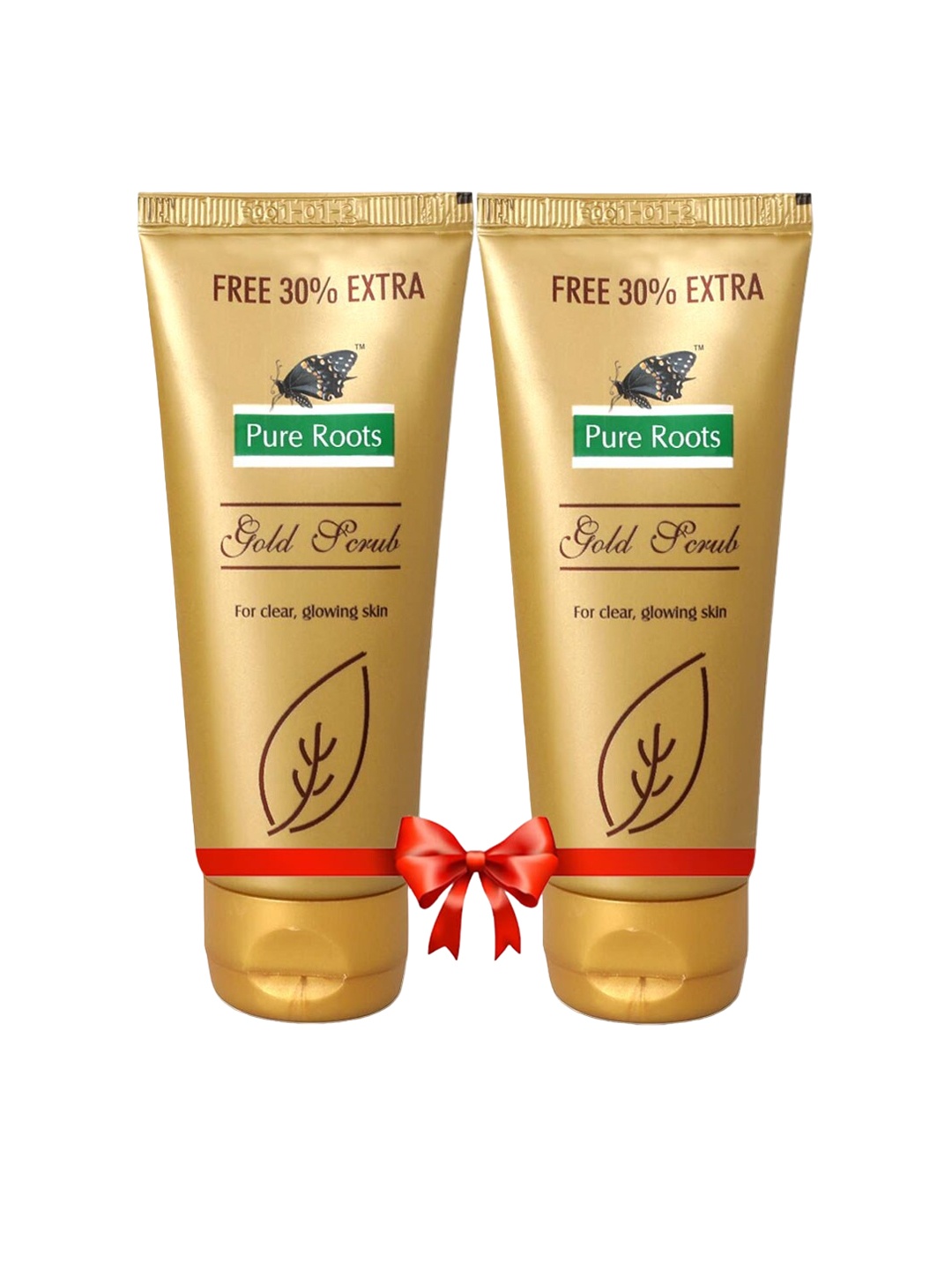 

pure roots Set Of 2 Gold Scrub For Glowing Skin-200g