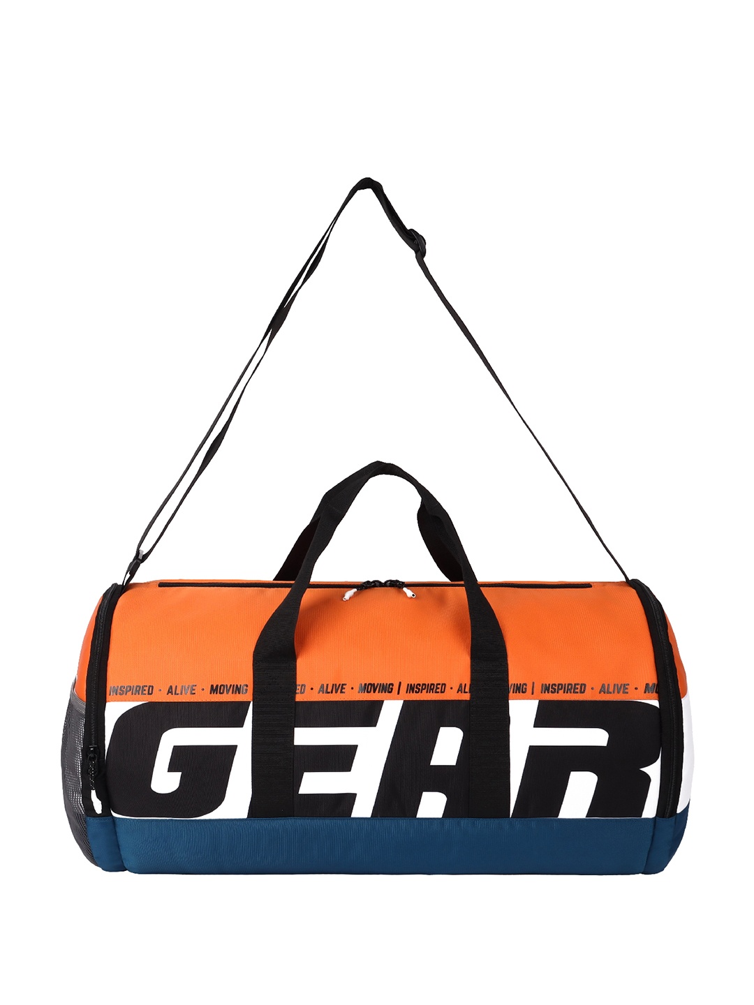 

Gear Colourblocked Medium Sports Duffel Bag, Blue