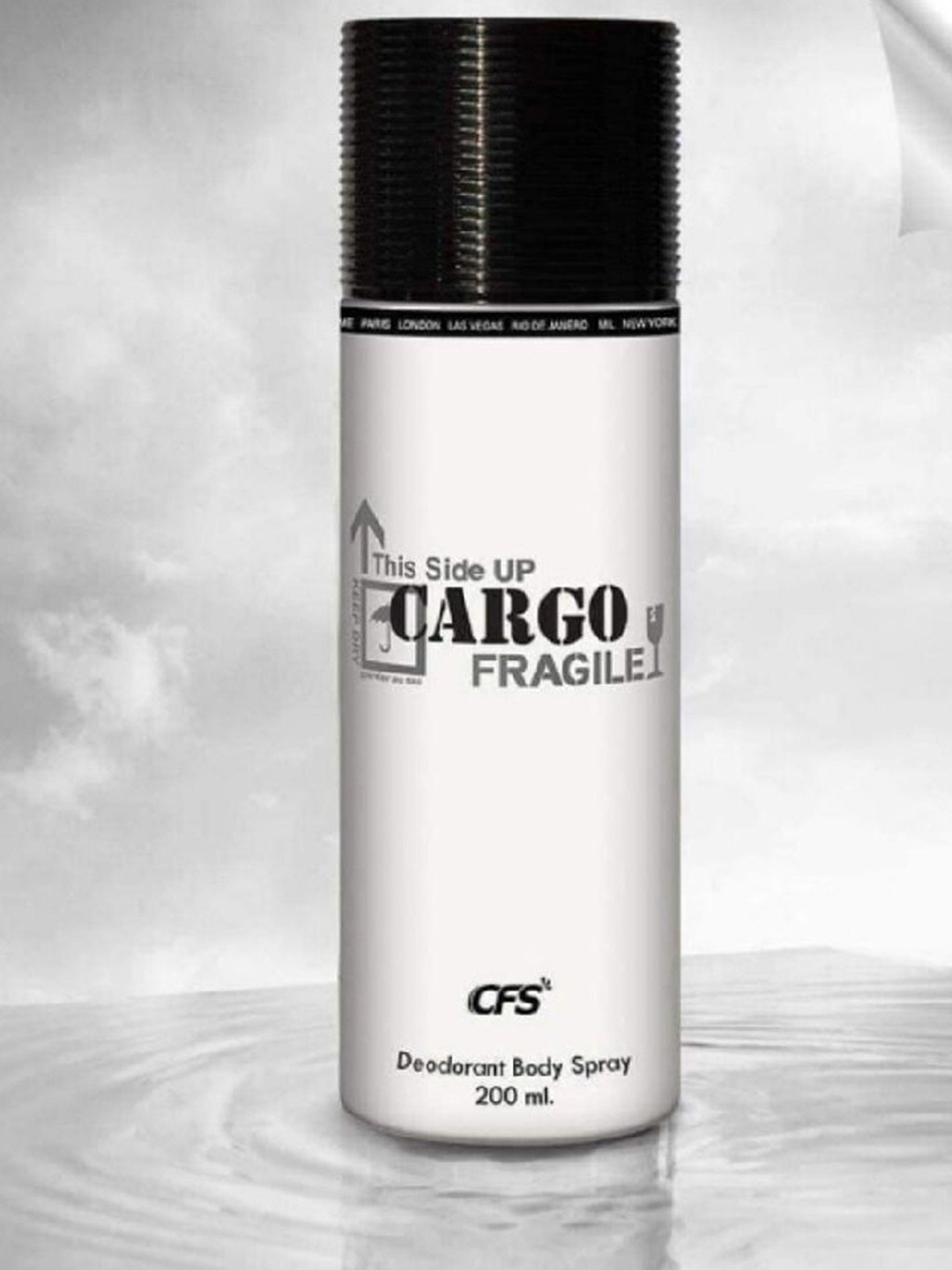 

CFS Cargo White & Certified Original Set Of 2 Long Lasting Deodorant Body Spray-200ml Each