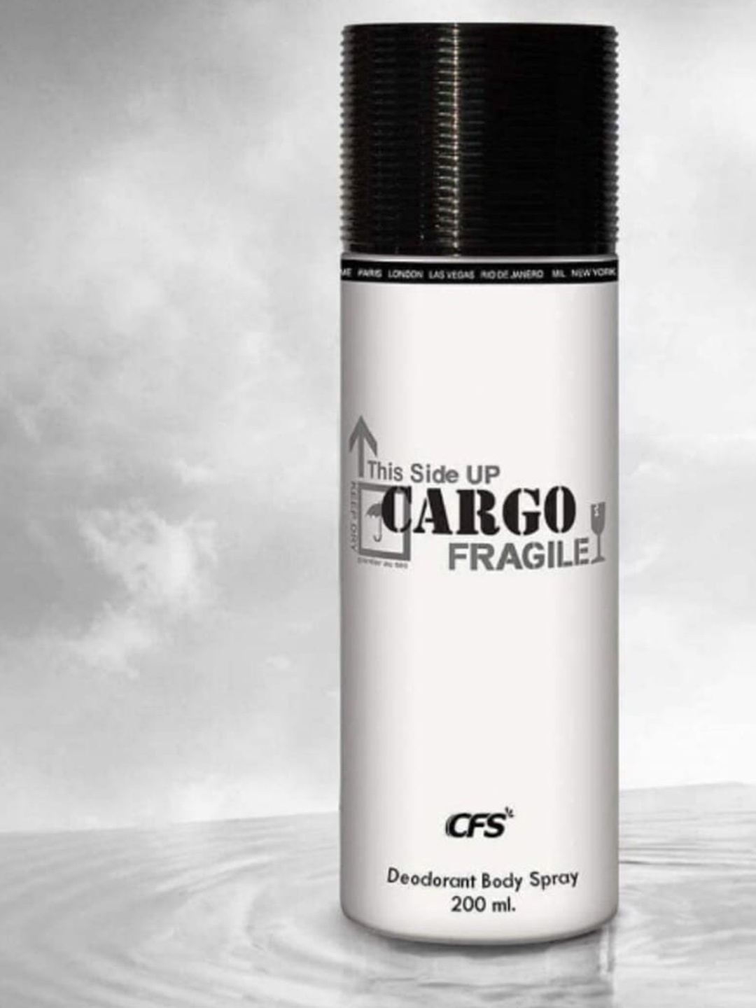 

CFS 21 Club & Cargo White Set Of 2 Long Lasting Deodorant Body Spray - 200ml Each, Turquoise blue