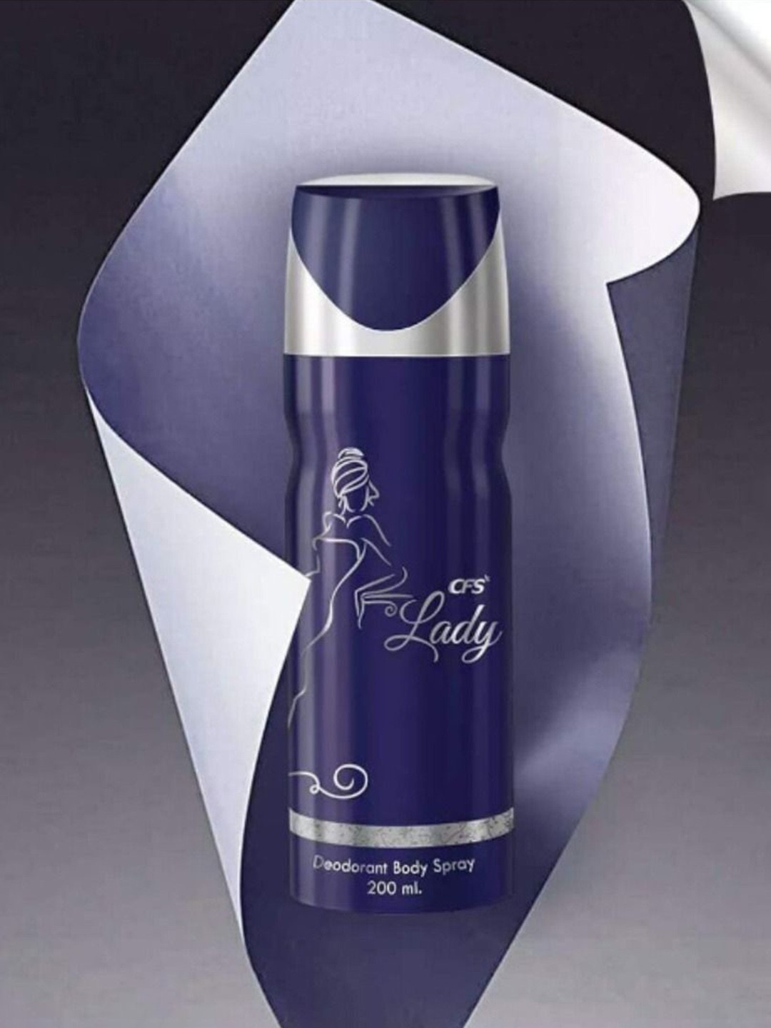 

CFS Lady Set Of 2 Long Lasting Deodorant Body Spray - 200ml Each, Brown