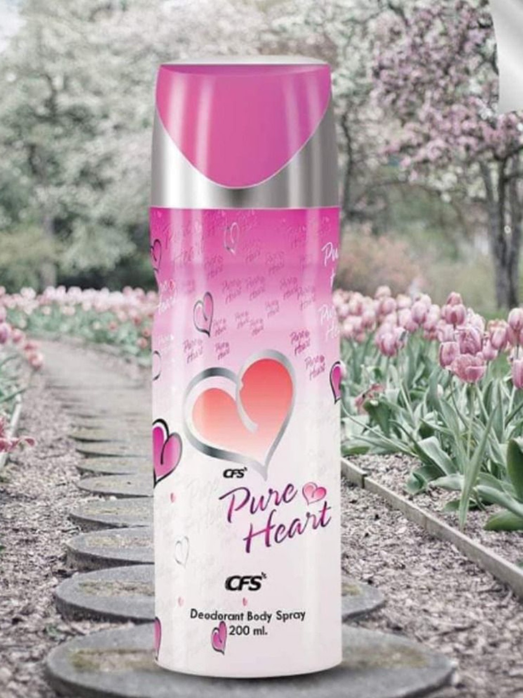 

CFS Pure Heart Set Of 2 Certified Original & Pure Heart Deodorant -200ml Each, Black