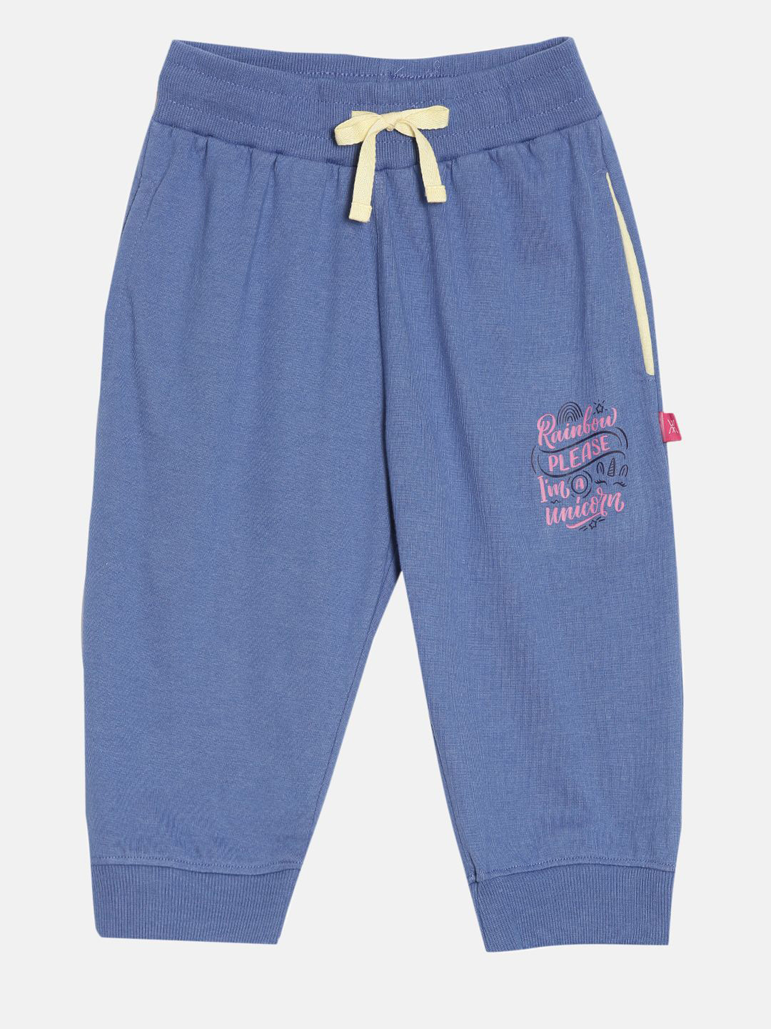 

DIXCY SCOTT Slimz Girls Printed High Rise Capris, Blue