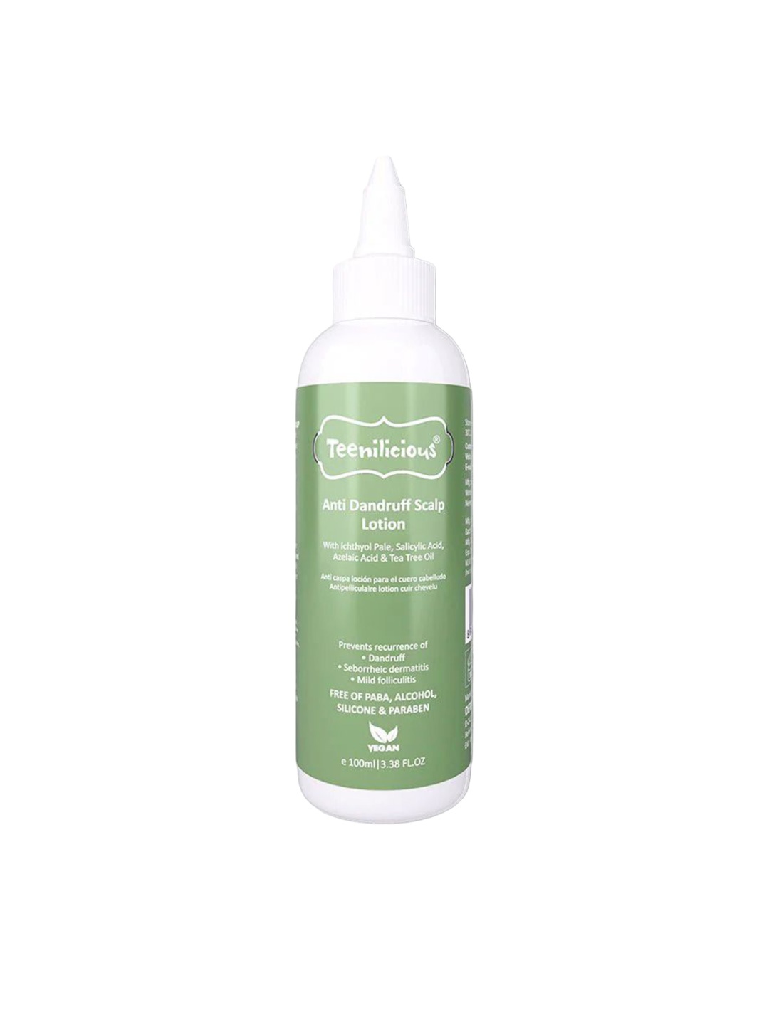 

Teenilicious Anti-Dandruff Scalp Lotion With Azelaic Acid & Tea Tree Oil - 100ml, Green