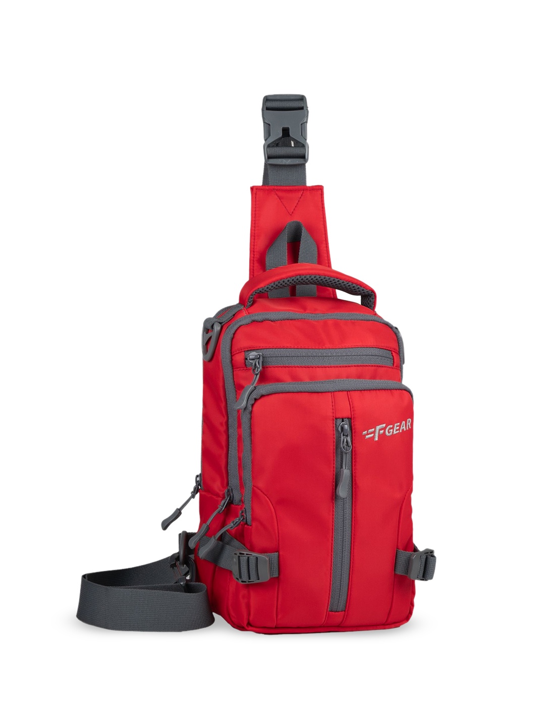 

F GearUnisex Thames Crossbody Backpack-6L, Red