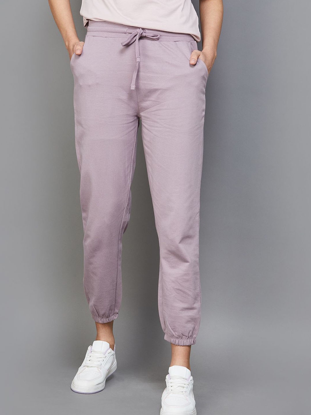 

Fame Forever by Lifestyle Women Joggers Trousers, Purple