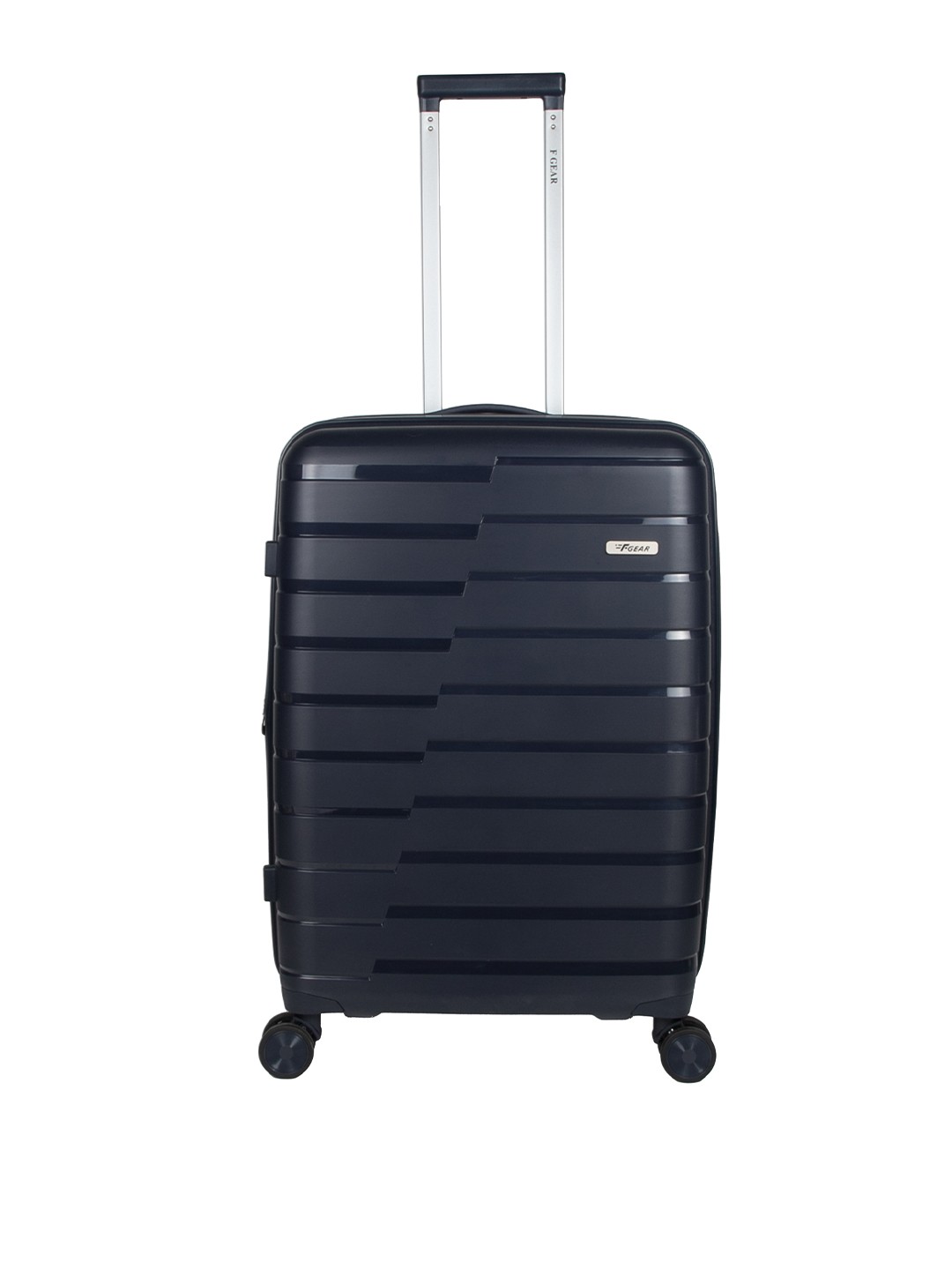 

F Gear Hard-Sided Suitcase Trolley Bag, Navy blue