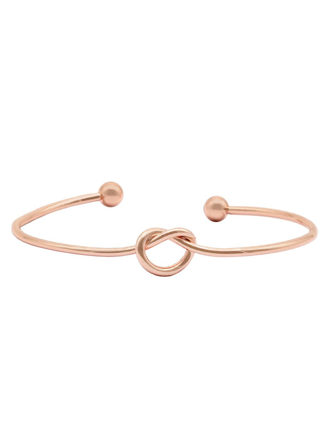 

JOKER & WITCH Knot Cuff Bracelet, Rose gold