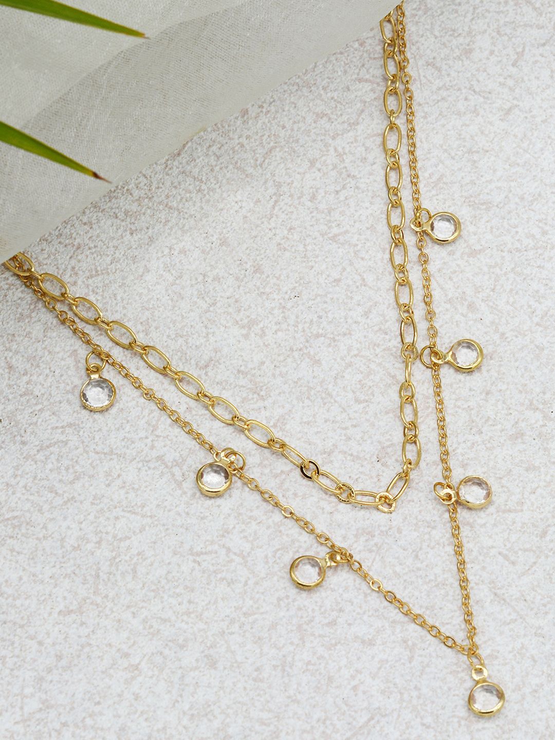 

JOKER & WITCH Statement Layered Chain, Gold