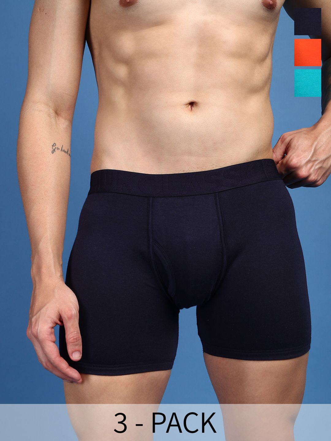 

ONN Men 3Pcs Assorted Short Trunk ONN_UK_32_AST2_3PC