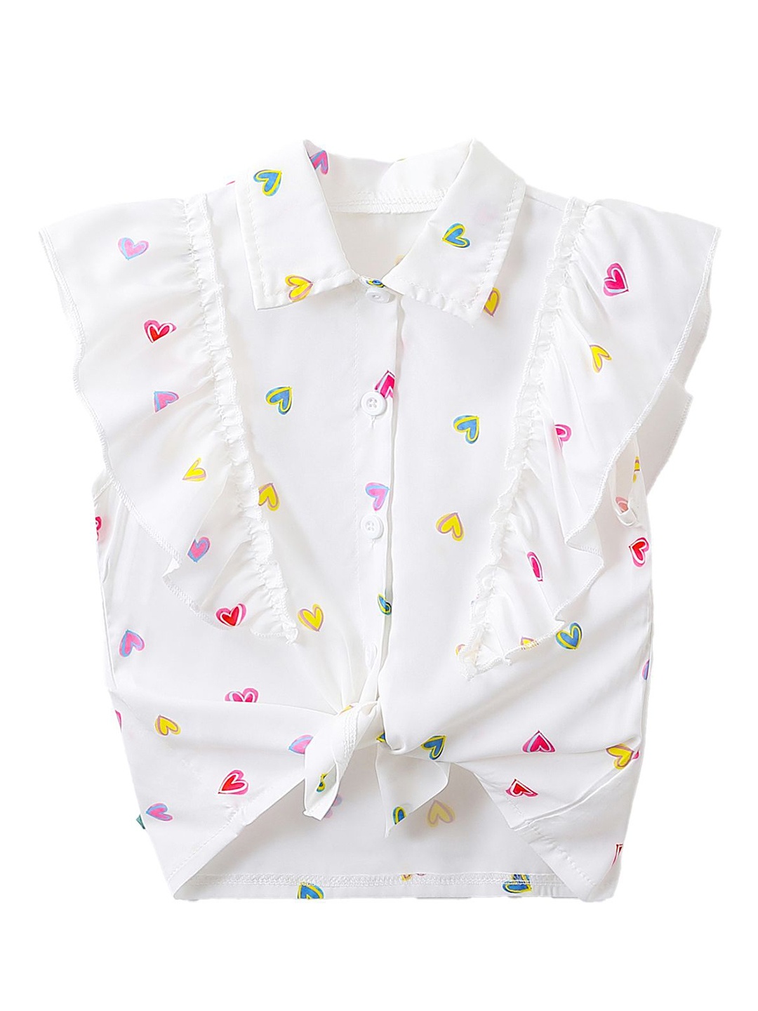 

StyleCast x Revolte Girls Opaque Casual Shirt, White