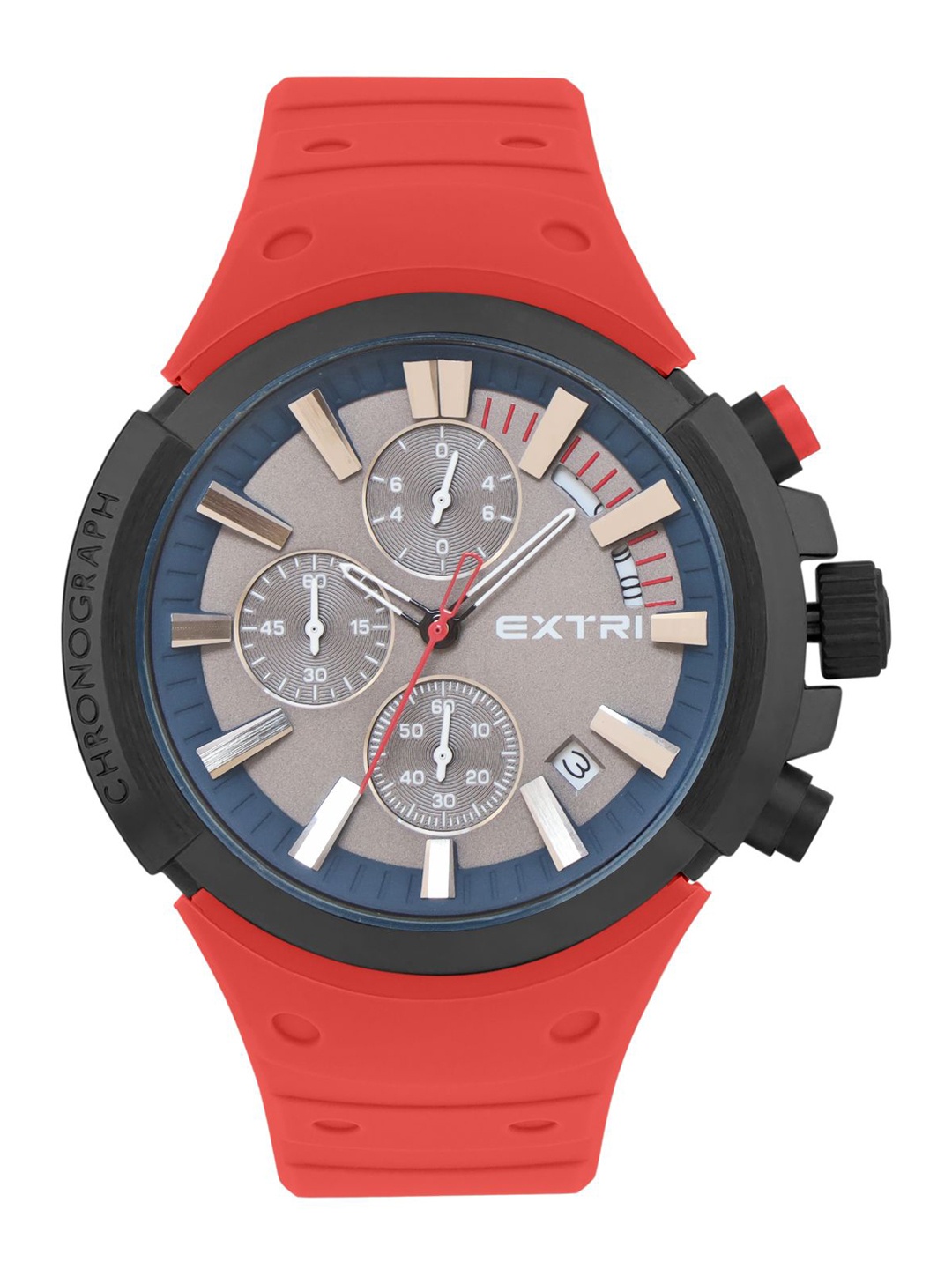 

EXTRI Men Dial & Stainless Steel Straps Analogue Watch X6058-F, Beige