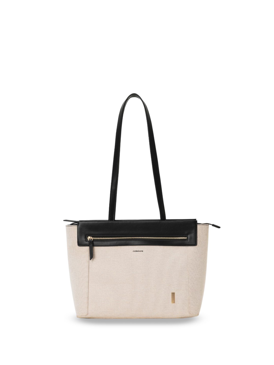 

MOKOBARA Women Structured Shoulder Bag with Cut Work, White