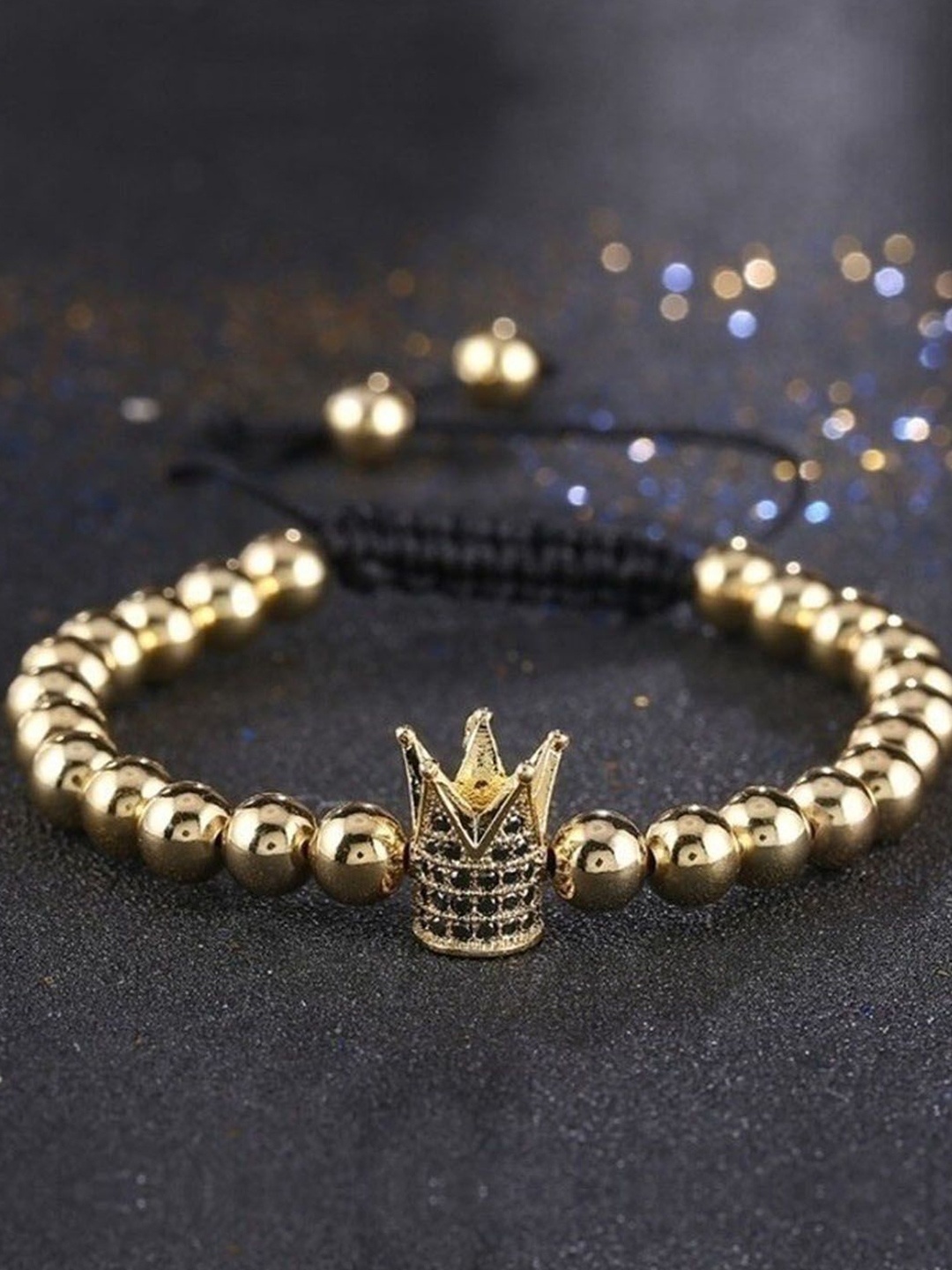 

Young & Forever Cubic Zirconia Wraparound Bracelet, Gold
