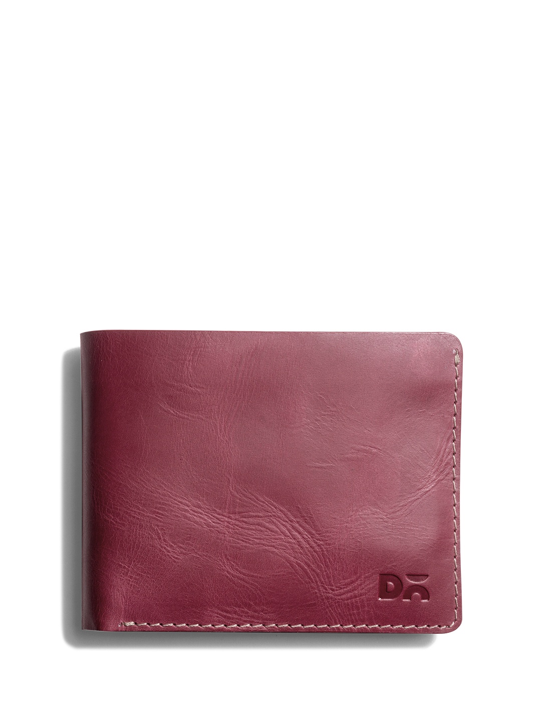 

DailyObjects Unisex Leather Two Fold Wallet, Red