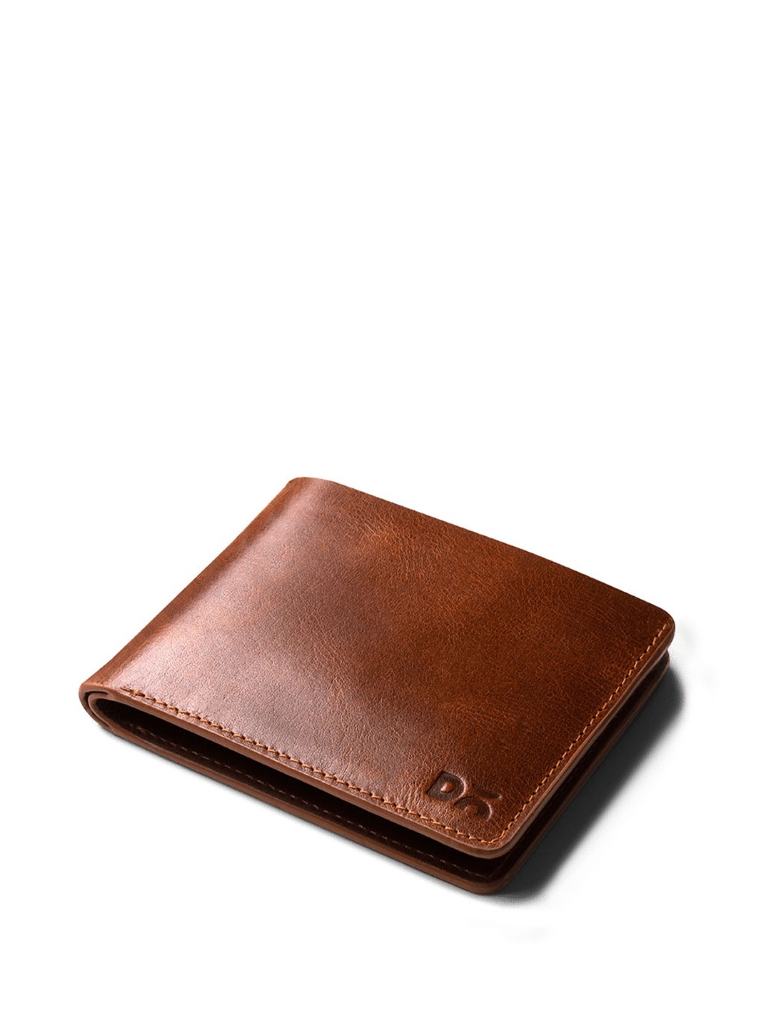 

DailyObjects Unisex Leather Two Fold Wallet, Tan