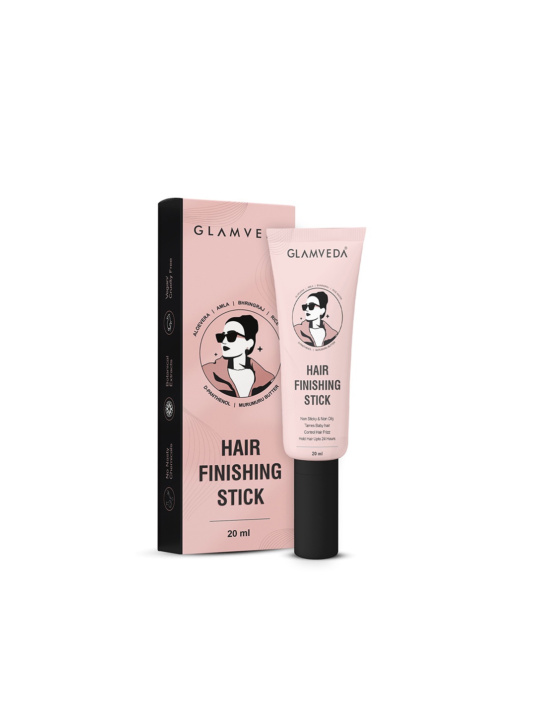 

GLAMVEDA Hair Finishing Stick- 20ml, White