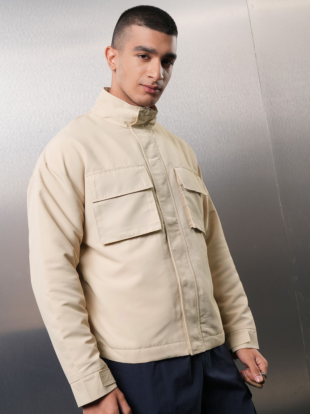 

HIGHLANDER Men Tailored Jacket, Khaki