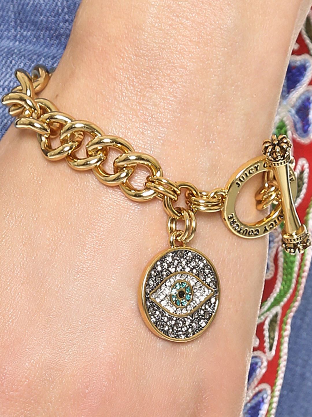 

Young & Forever Gold Plated Stainless Steel Link Bracelet