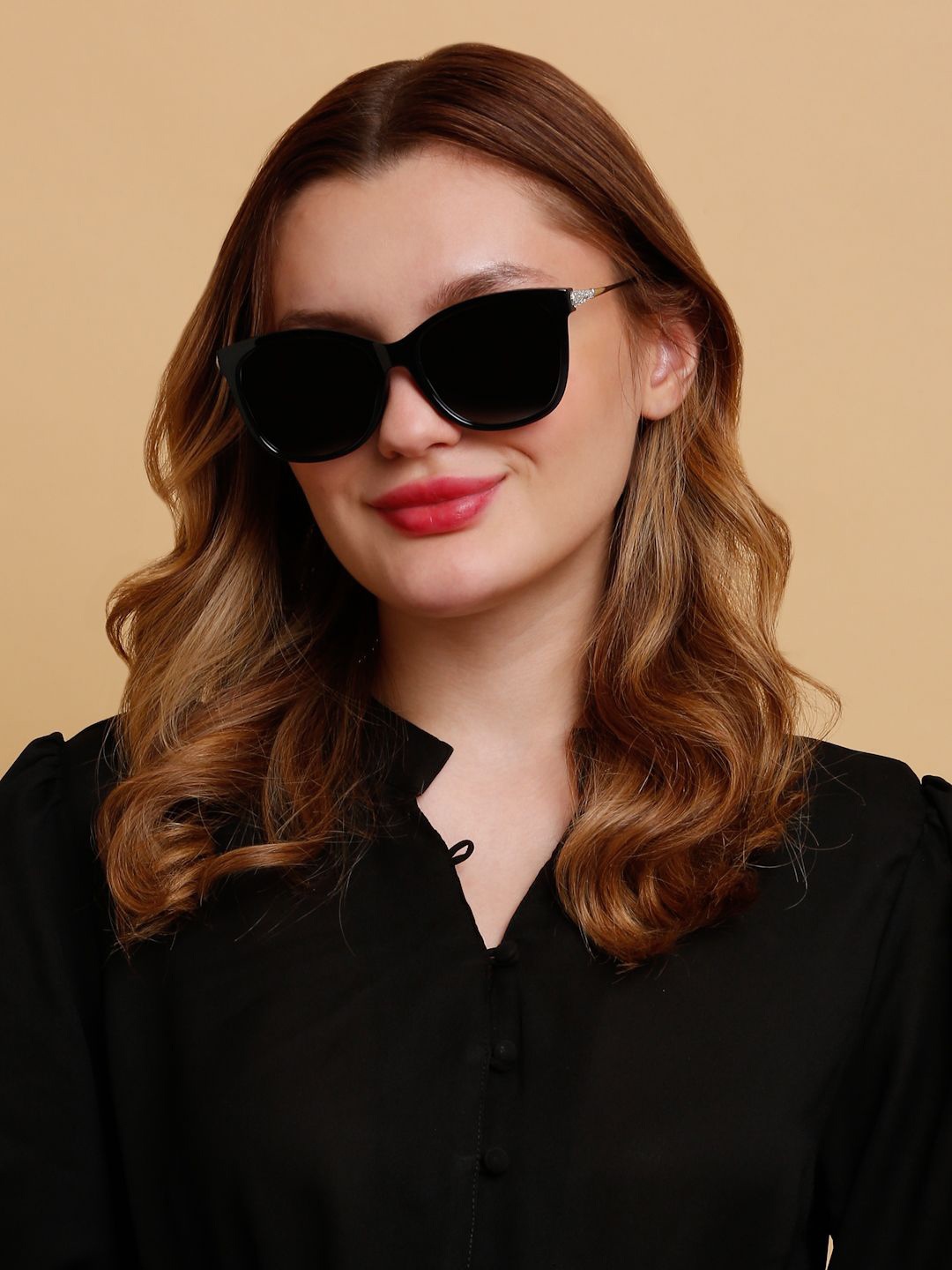 

SUNNIES Women Square Sunglasses With Polarised Lens SNS-11717-C025, Grey