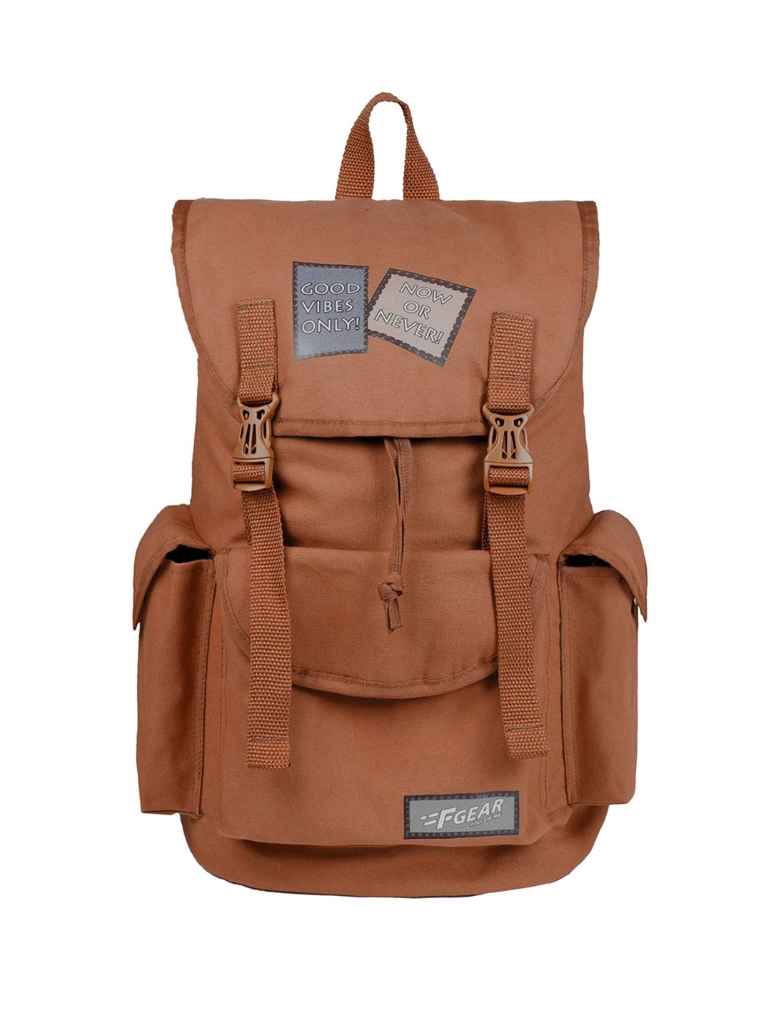 

F Gear Unisex Canvas 21L Backpack, Brown