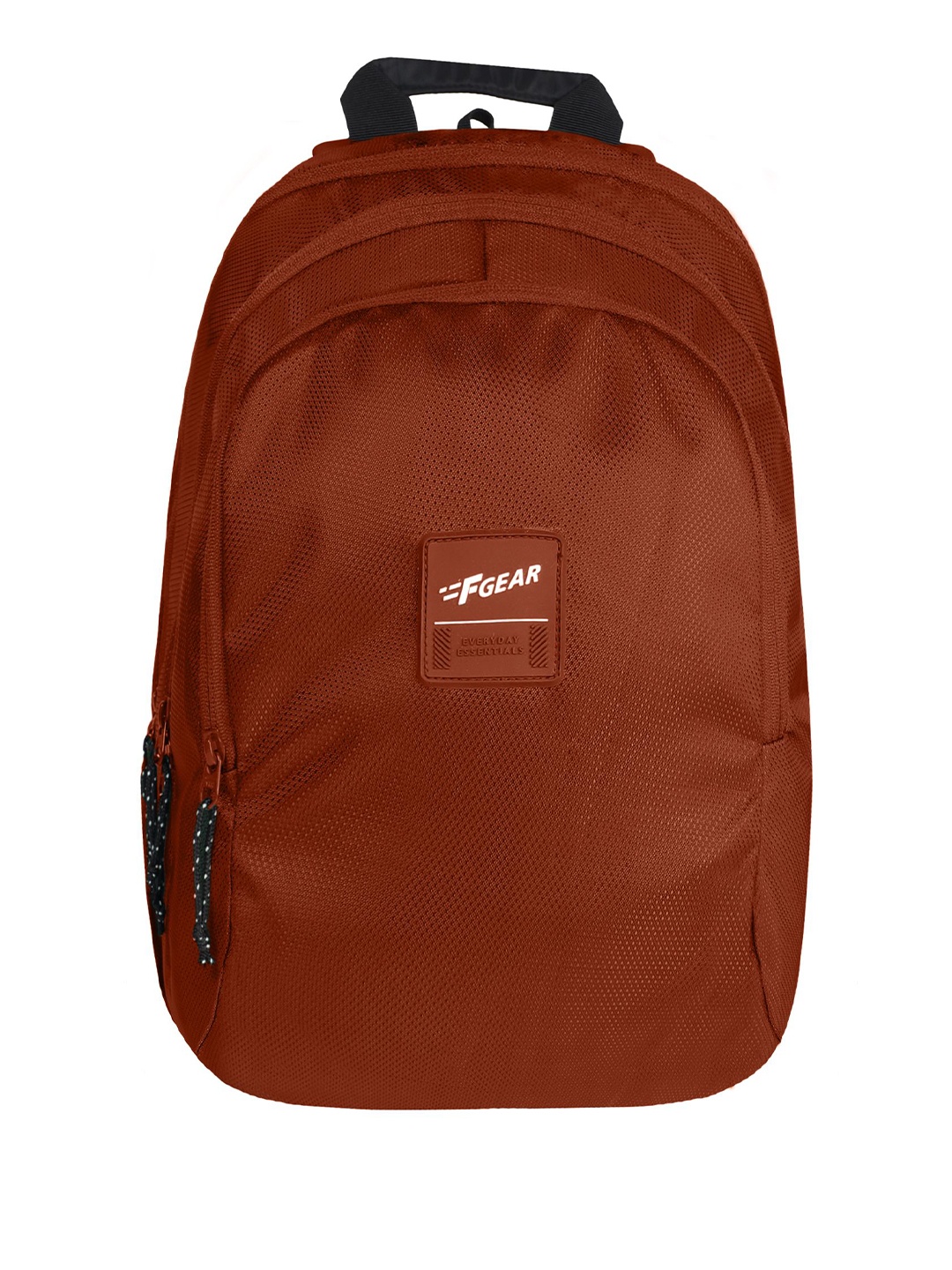 

F Gear Unisex Brand Logo Printed Backpack, Brown