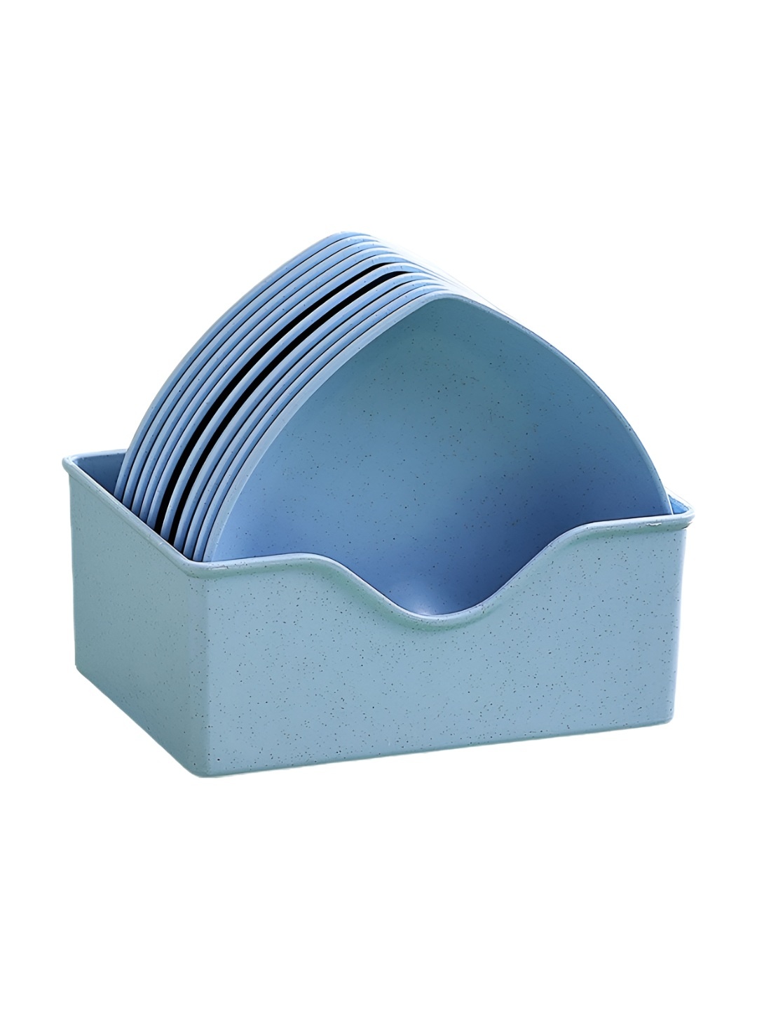 

P-Plus International Blue 10 Pieces Matte Dessert Plates