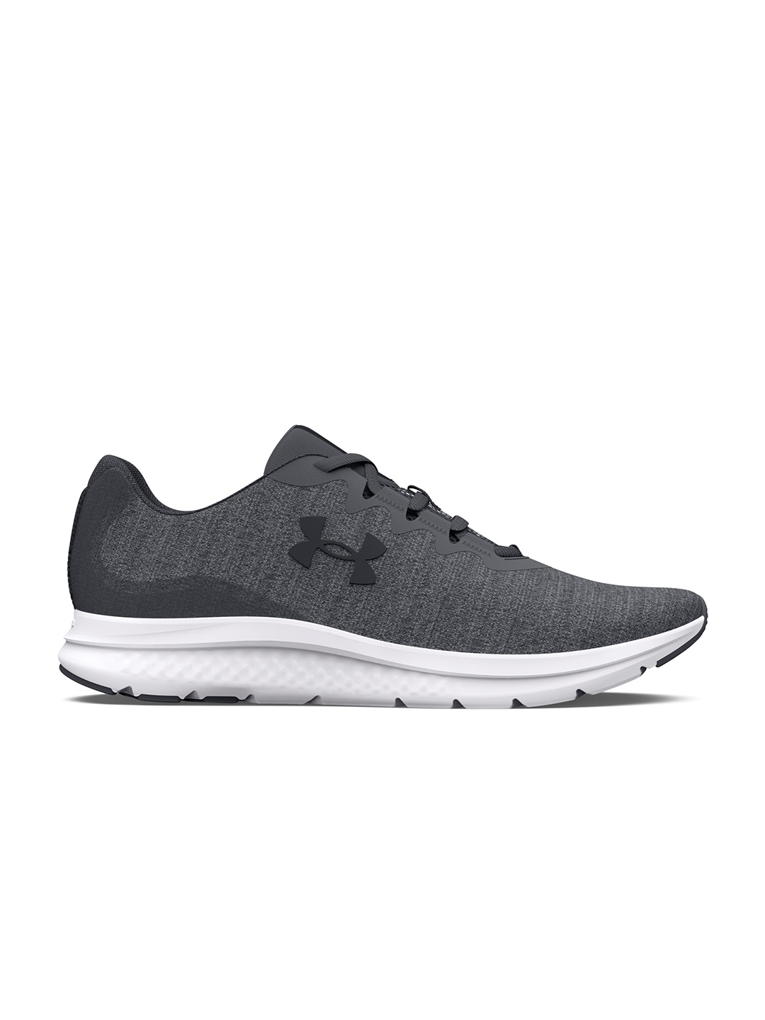 

UNDER ARMOUR Men Woven Design Charged Impulse 3 Knit Running Shoes, Grey