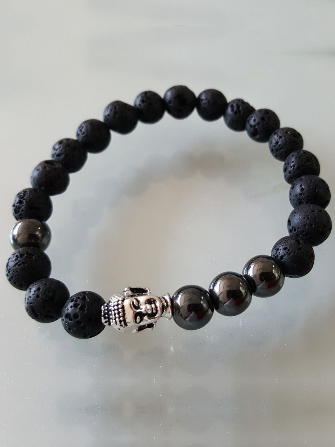 

Young & Forever Unisex Crystals Bracelet, Black