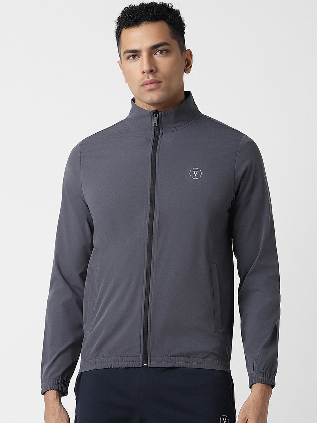 

Van Heusen Flex Men Sporty Jacket, Grey