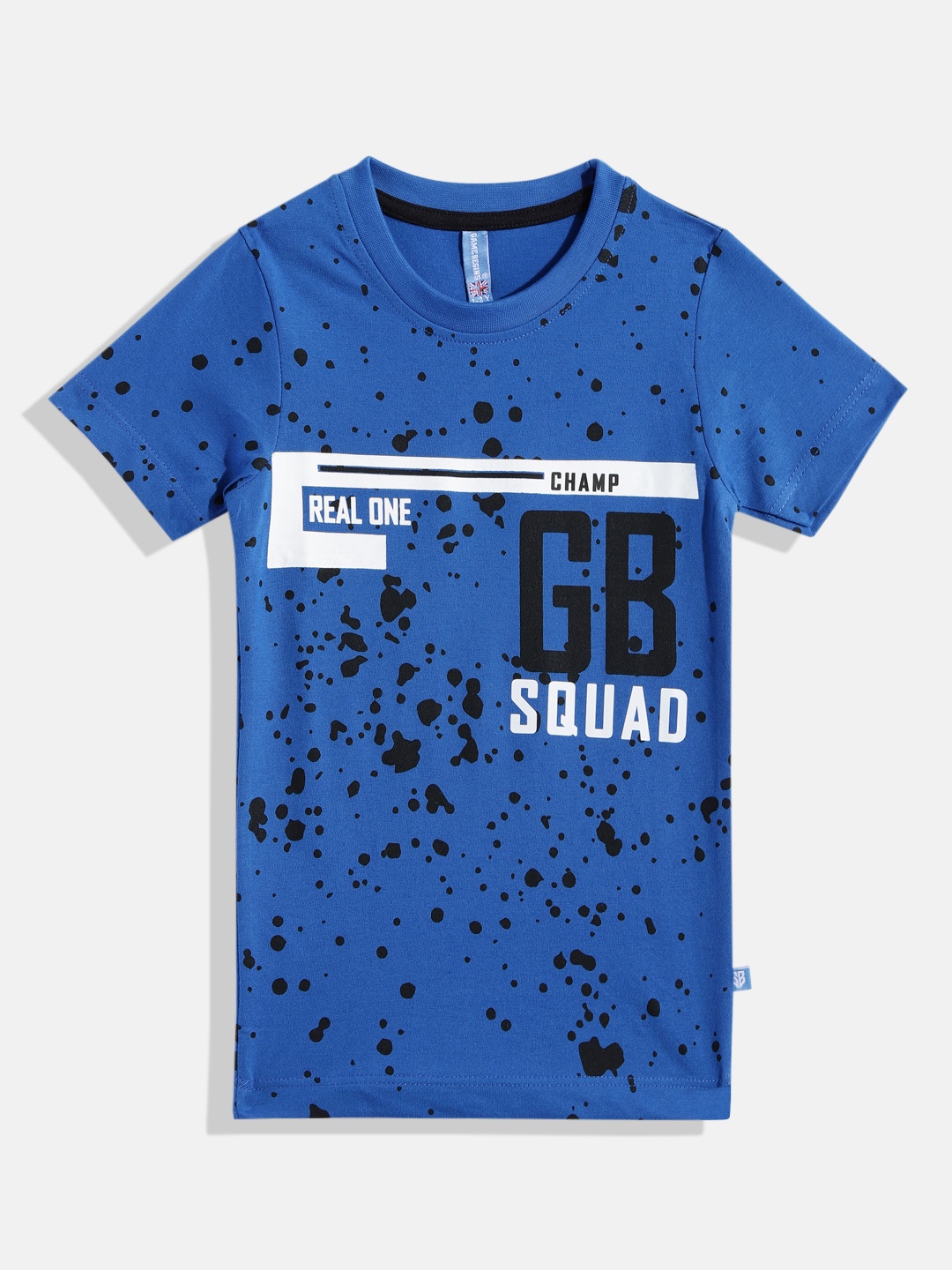 

Here&Now X Game Begins Boys Printed T-shirt, Blue