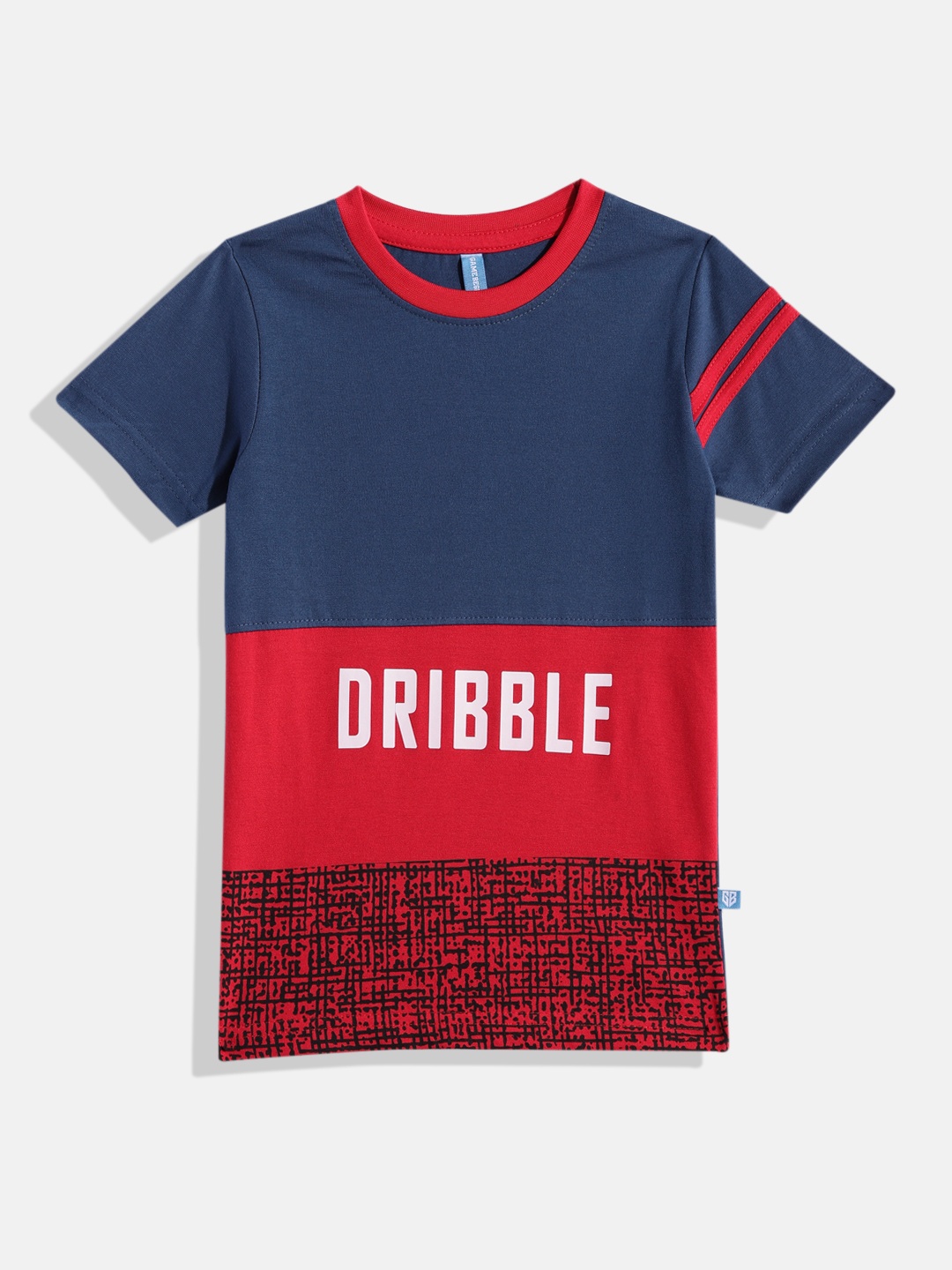 

Here&Now X Game Begins Boys Printed T-shirt, Navy blue