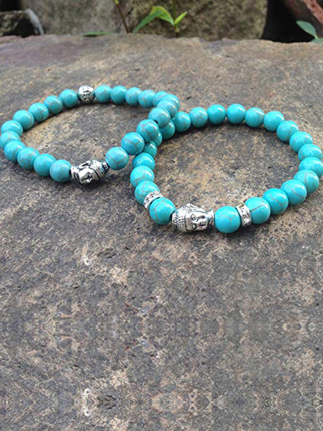 

Young & Forever Unisex Turquoise Bracelet, Turquoise blue