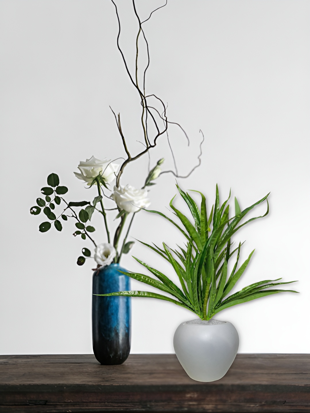

ARTSY Green Spider Artificial Plant With Pot