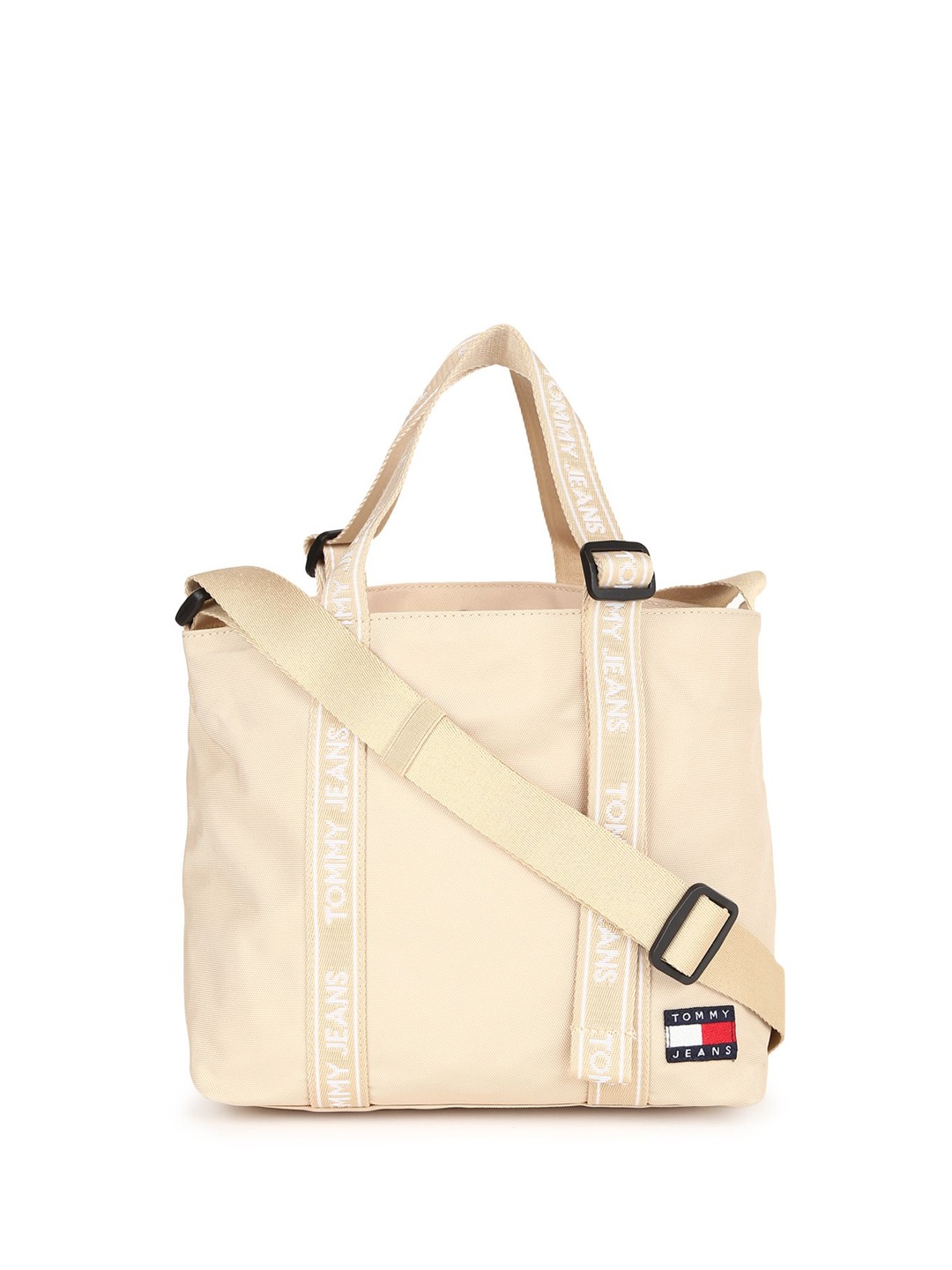 

Tommy Hilfiger Women Swagger Shoulder Bag with Tasselled, Beige