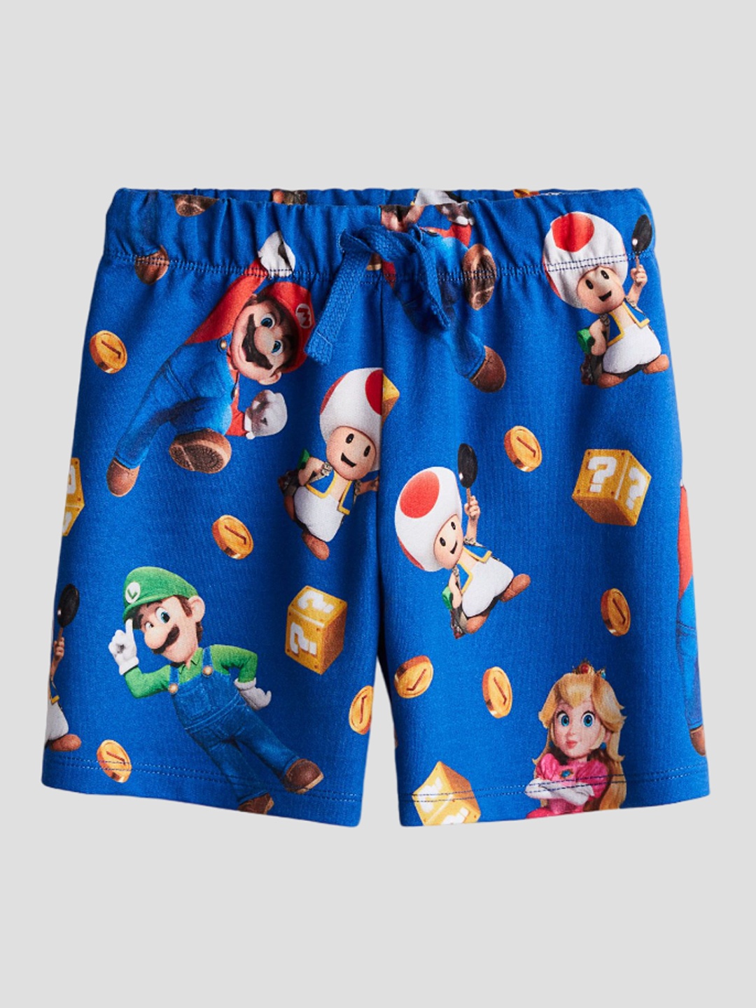 

H&M Boys Printed Pull-On Shorts, Blue