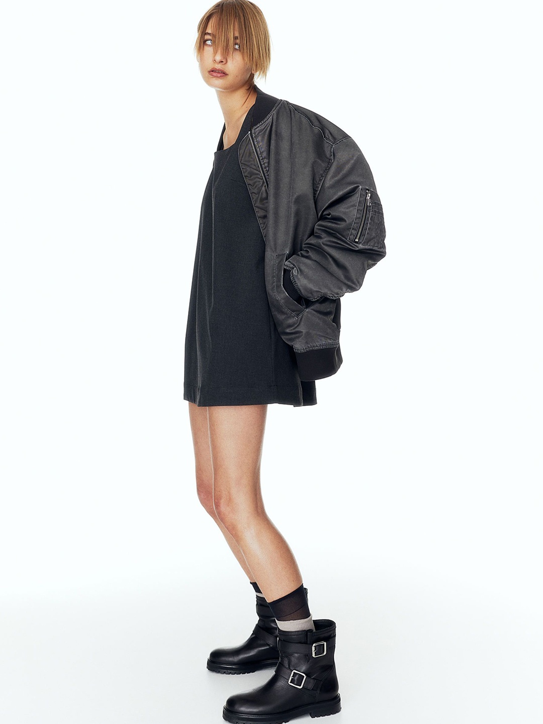 

H&M A-Line Dresses, Black