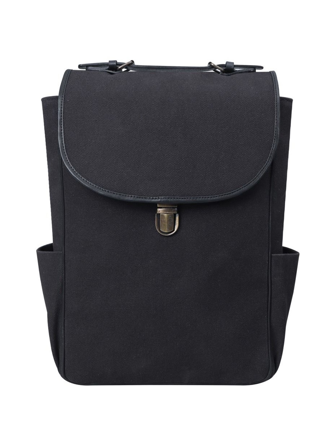 

OUTBACK Men Upto 16 Inch Solid Medium Backpack, Black
